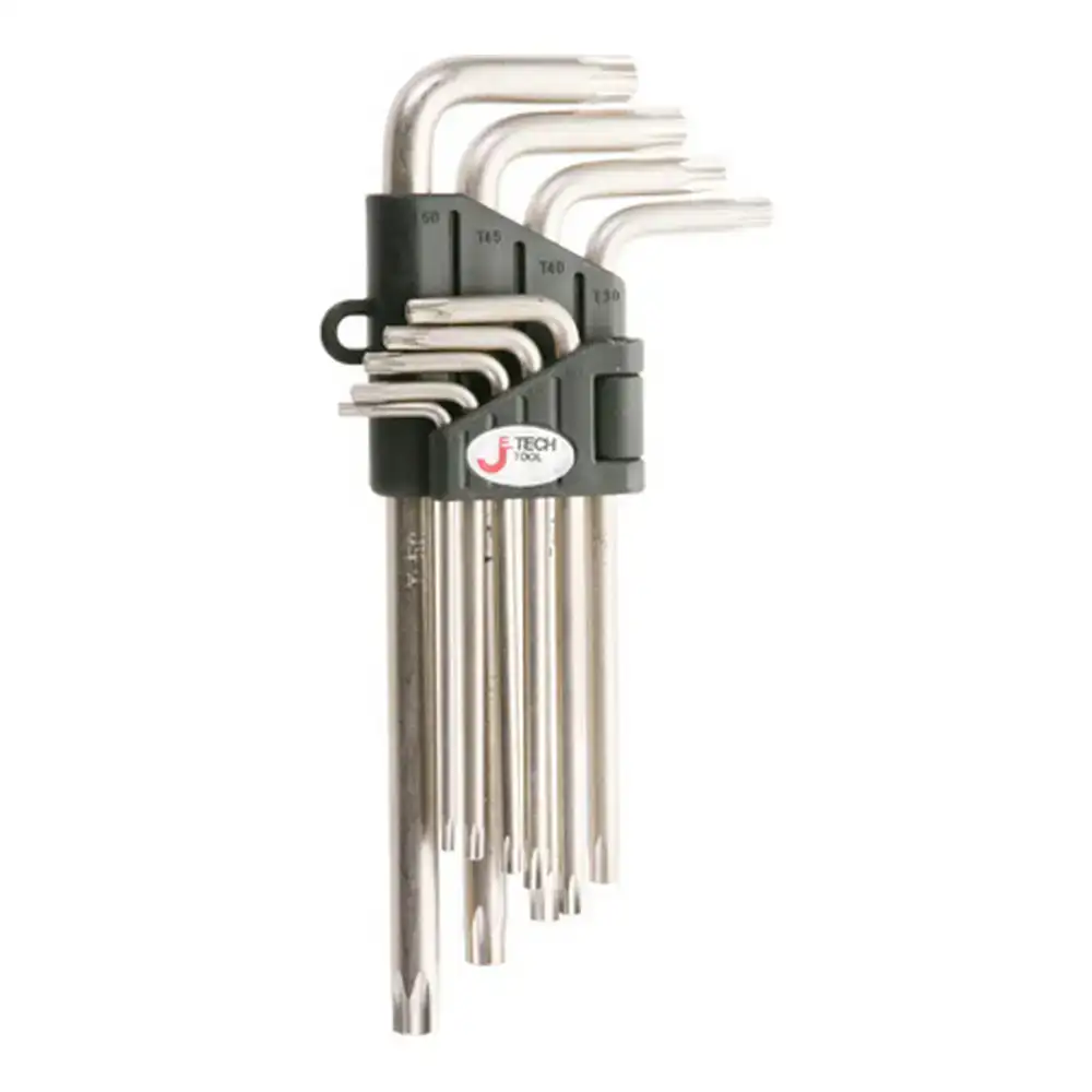 Jeu de cles jetech tool torx tx10 15 20 25 27 30 40 45 50 9 uds_3403. DIAYTAR COTE D'IVOIRE - L'Art de Vivre le Shopping Inspiré. Parcourez notre catalogue et choisissez des produits qui reflètent votre passion pour la beauté et l'authenticité.