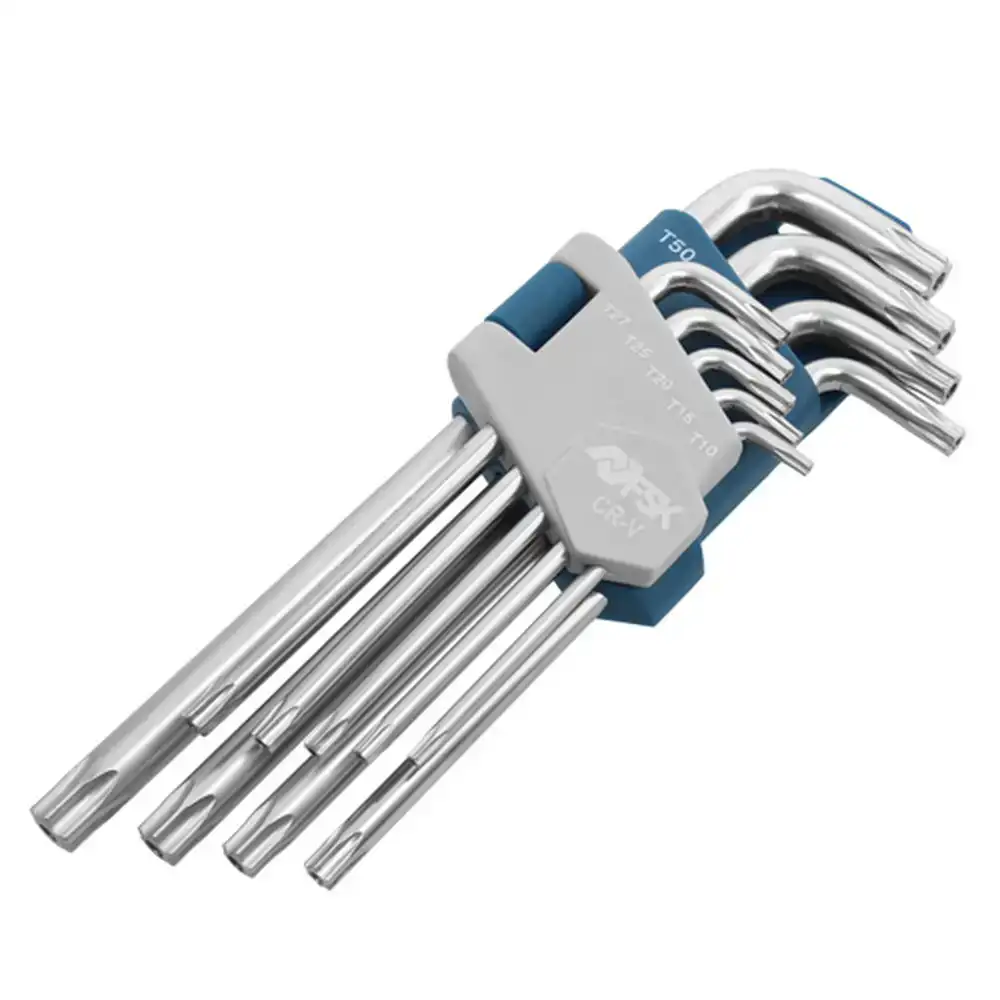 Jeu de cles torx ferrestock securite 9 pcs_3043. DIAYTAR COTE D'IVOIRE - Votre Passage Vers l'Excellence Shopping. Découvrez un catalogue en ligne qui offre une expérience d'achat exceptionnelle, avec des produits soigneusement sélectionnés pour satisfaire tous les goûts.