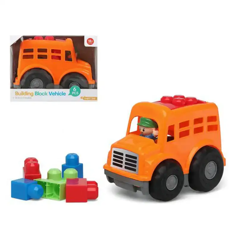 Jeu de construction avec blocs 114591 orange 6 pcs _8164. DIAYTAR COTE D'IVOIRE - L'Art de Vivre le Shopping Inspiré. Parcourez notre catalogue et choisissez des produits qui reflètent votre passion pour la beauté et l'authenticité.