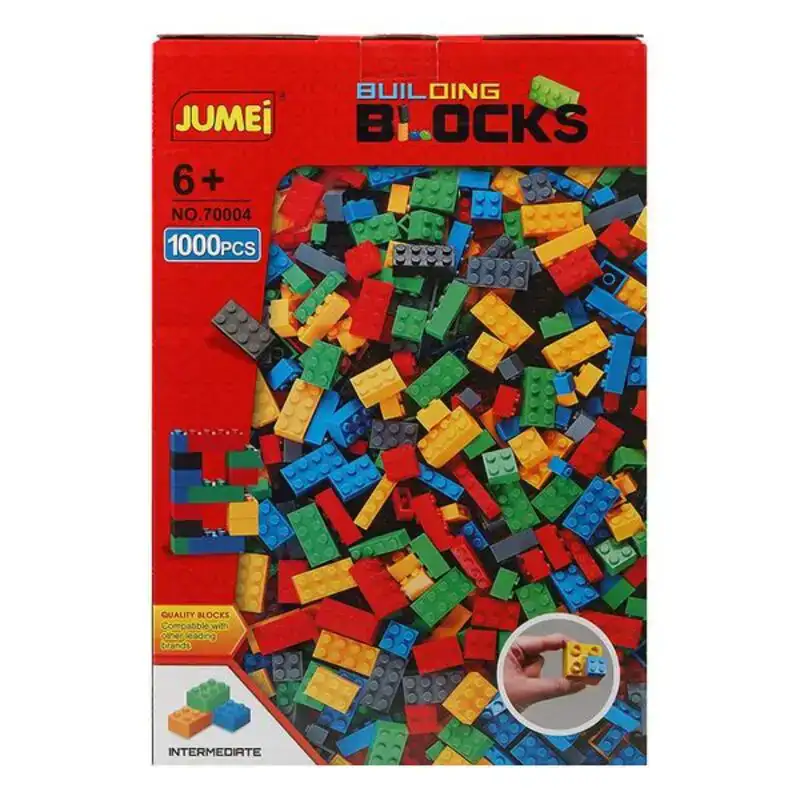 Jeu de construction avec blocs 119399 1000 pcs 25 x 37 x 10 cm_6360. DIAYTAR COTE D'IVOIRE - Là où la Beauté Rencontre la Fonctionnalité. Parcourez notre sélection pour trouver des produits qui allient esthétique et praticité, pour un quotidien sublimé.