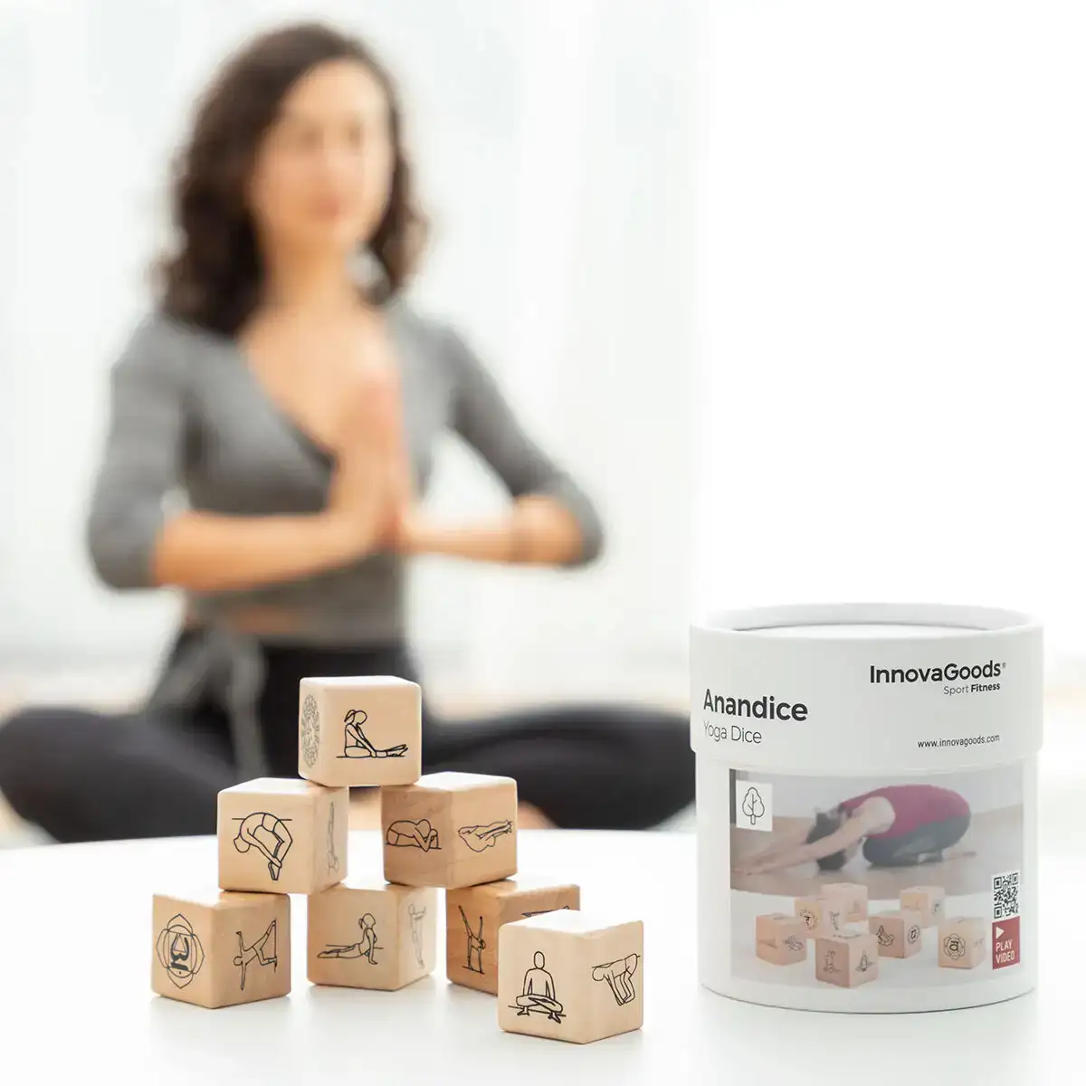 Jeu de des de yoga anandice innovagoods 7 unites_5437. DIAYTAR COTE D'IVOIRE - Où Choisir est un Plaisir Responsable. Explorez notre boutique en ligne et adoptez des produits qui reflètent notre engagement envers la durabilité.