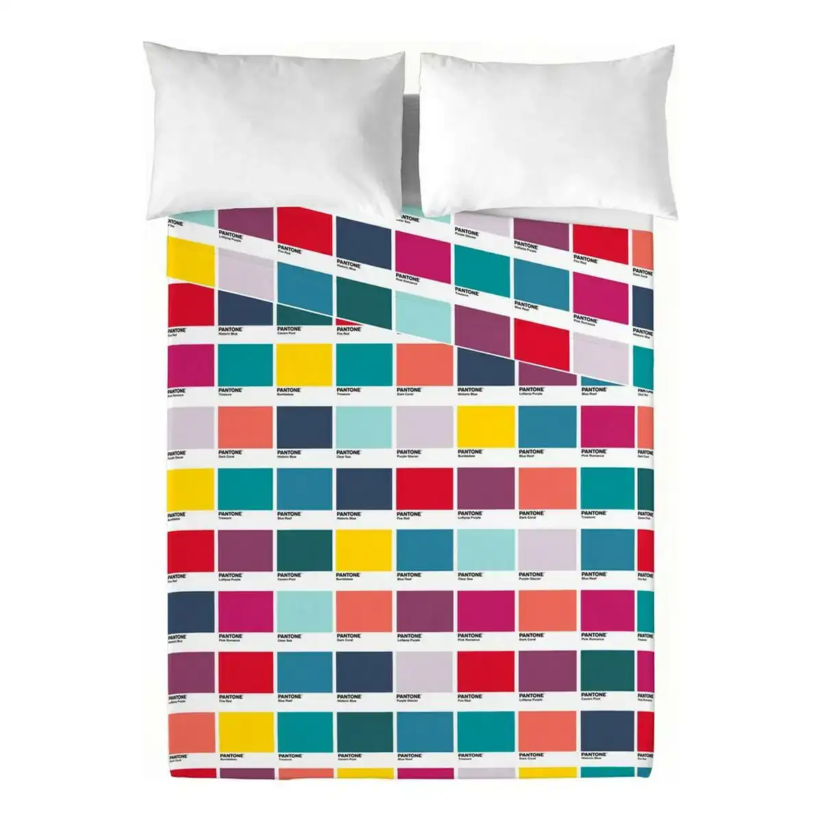 Jeu de draps mosaic colorfull pantone_1638. DIAYTAR COTE D'IVOIRE - Où Choisir Devient une Découverte. Explorez notre boutique en ligne et trouvez des articles qui vous surprennent et vous ravissent à chaque clic.