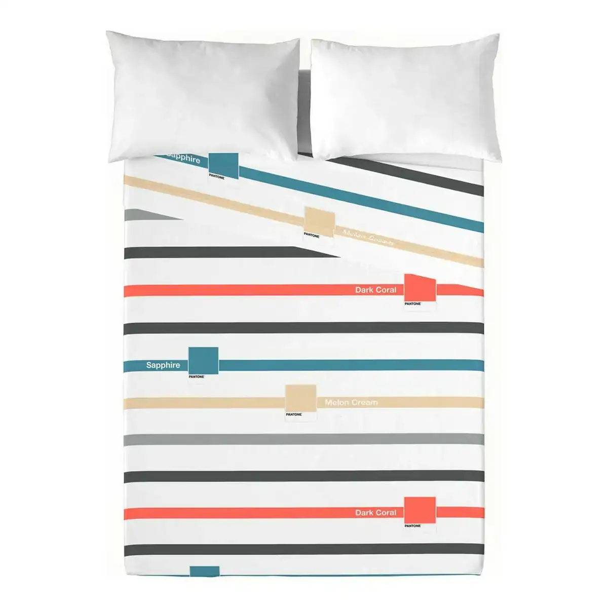 Jeu de draps narrow pantone_3085. Entrez dans l'Univers de DIAYTAR COTE D'IVOIRE - Où le Shopping Devient une Découverte. Explorez nos rayons et dénichez des trésors qui illuminent votre quotidien.