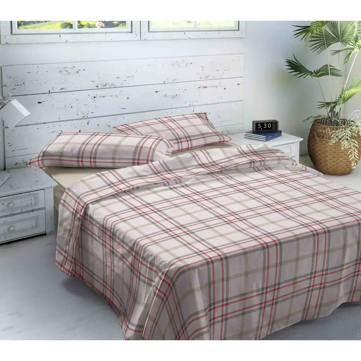 Jeu de draps naturals tamesis gran lit 2 persones _9293. Bienvenue chez DIAYTAR COTE D'IVOIRE - Votre Destination Shopping Complète! Découvrez une boutique en ligne généraliste au Côte d'Ivoire offrant une vaste gamme de produits, allant des vêtements aux gadgets électroniques, en passant par l'artisanat local.