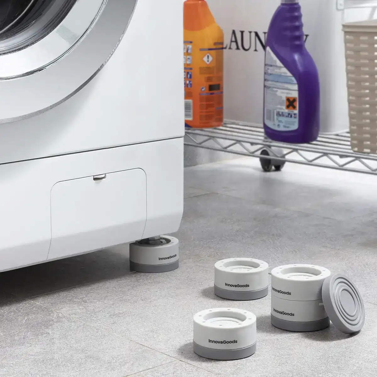 Jeu de pieds anti vibrations empilables novib innovagoods 4 unites_2747. Découvrez DIAYTAR COTE D'IVOIRE - Votre Destination de Shopping Inspirée. Naviguez à travers nos offres variées et trouvez des articles qui reflètent votre personnalité et vos goûts.
