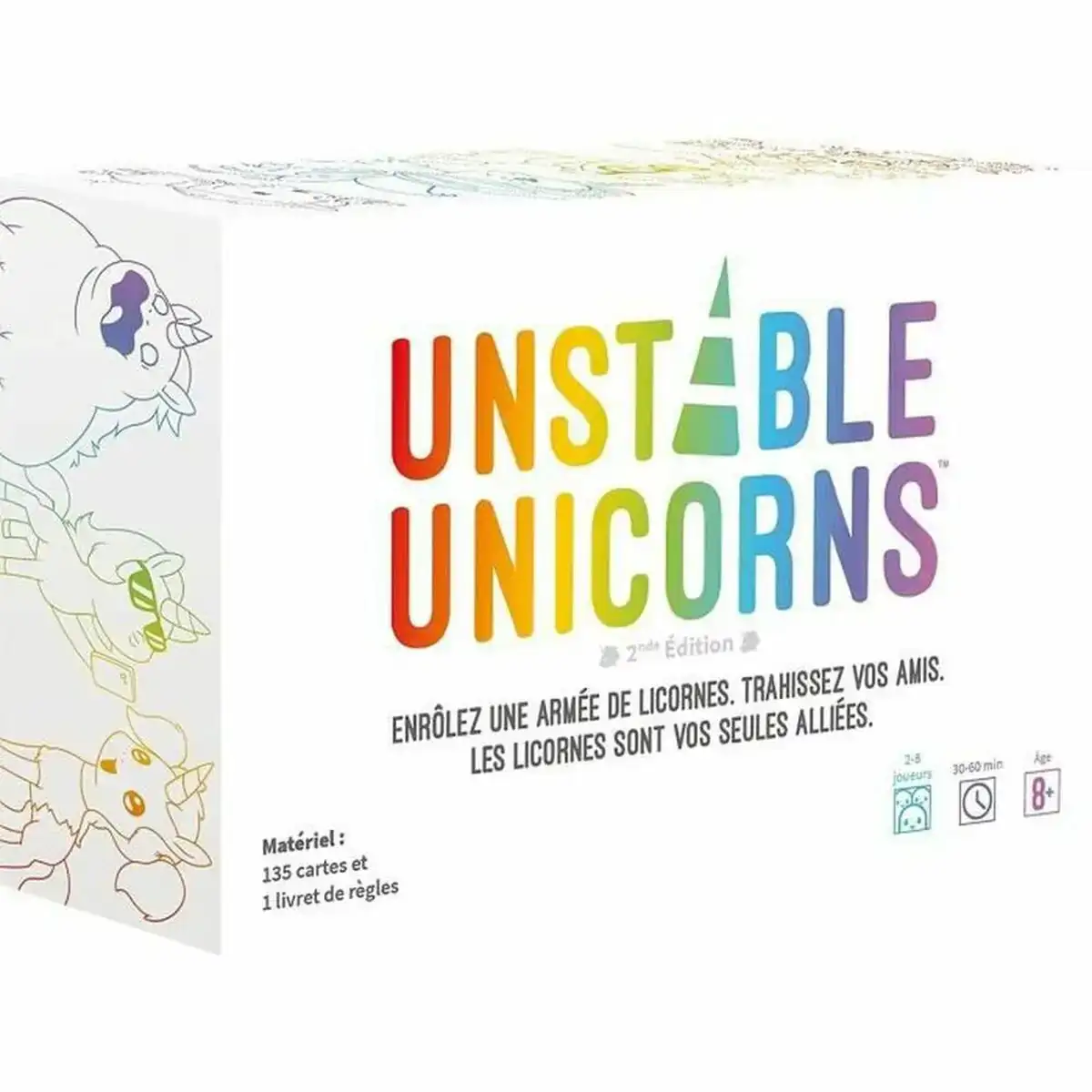Jeu de societe asmodee unstable unicorns fr _1651. DIAYTAR COTE D'IVOIRE - Là où la Qualité est Non Négociable. Parcourez notre boutique en ligne pour découvrir des produits qui incarnent le raffinement et l'excellence du Côte d'Ivoire.