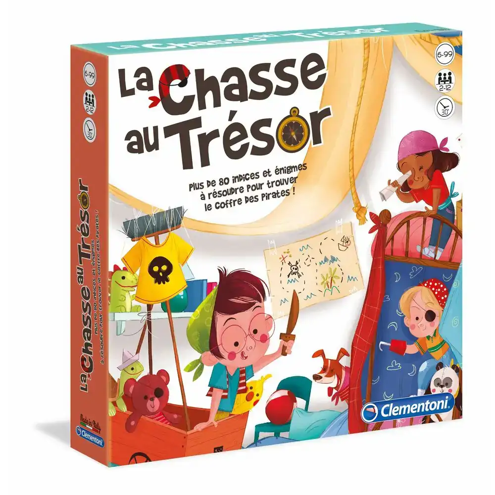 Jeu de societe clementoni the treasure hunt fr 6 ans multicouleur_9265. Entrez dans l'Univers de DIAYTAR COTE D'IVOIRE - Où Choisir est un Voyage. Explorez notre gamme diversifiée et trouvez des articles qui répondent à tous vos besoins et envies.