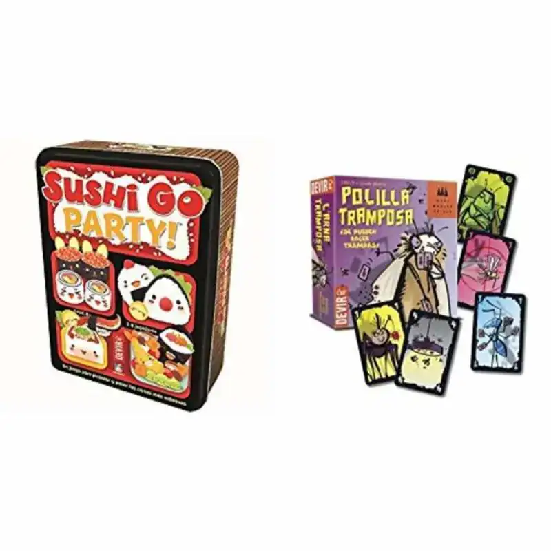 Jeu de societe devir sushi go party espagnol_9295. DIAYTAR COTE D'IVOIRE - Où Choisir Devient un Plaisir. Découvrez notre boutique en ligne et choisissez parmi une variété de produits qui satisferont tous vos besoins.
