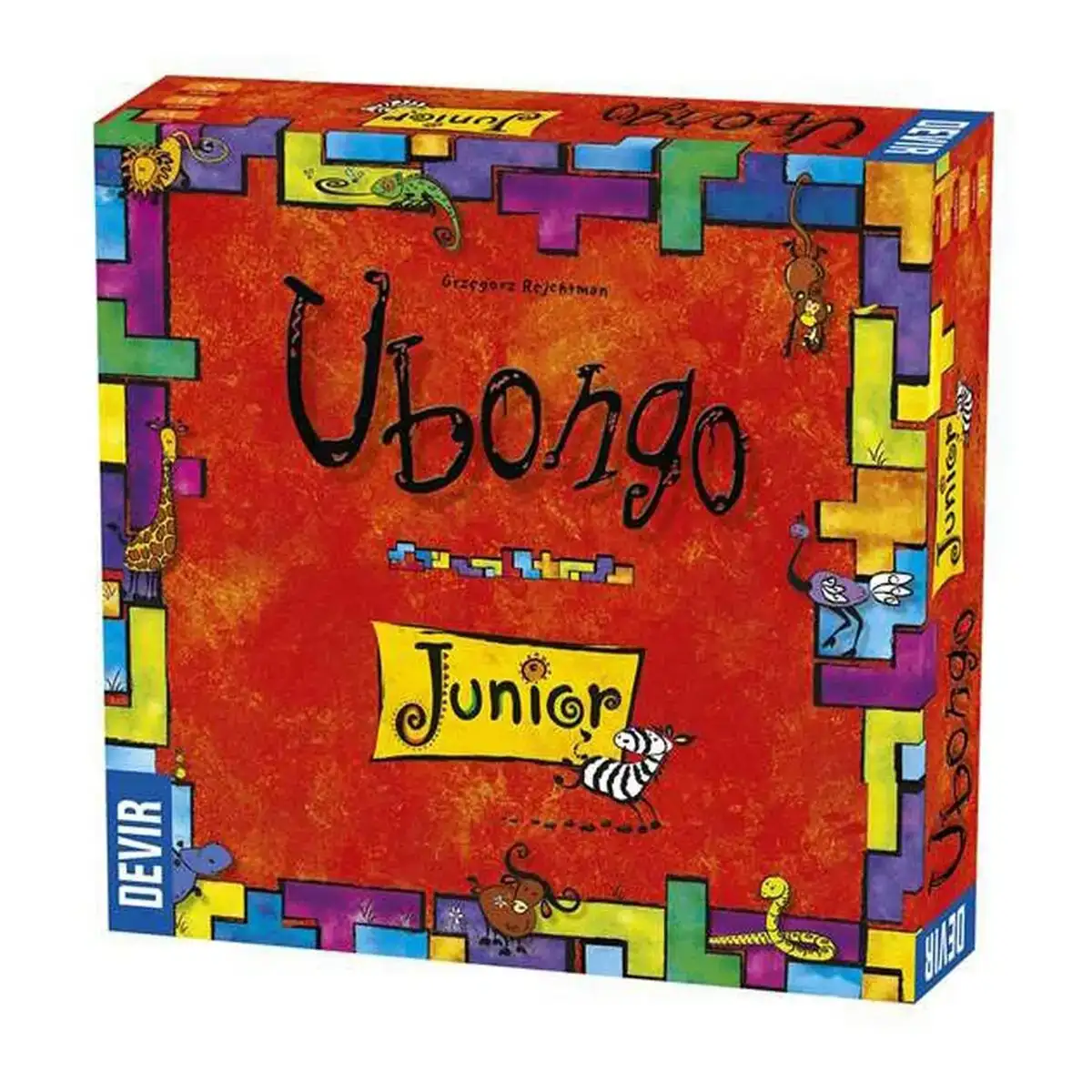 Jeu de societe devir ubongo junior 160 pieces_3897. Bienvenue sur DIAYTAR COTE D'IVOIRE - Où Chaque Produit a son Histoire. Découvrez notre sélection unique et choisissez des articles qui racontent la richesse culturelle et artistique du Côte d'Ivoire.