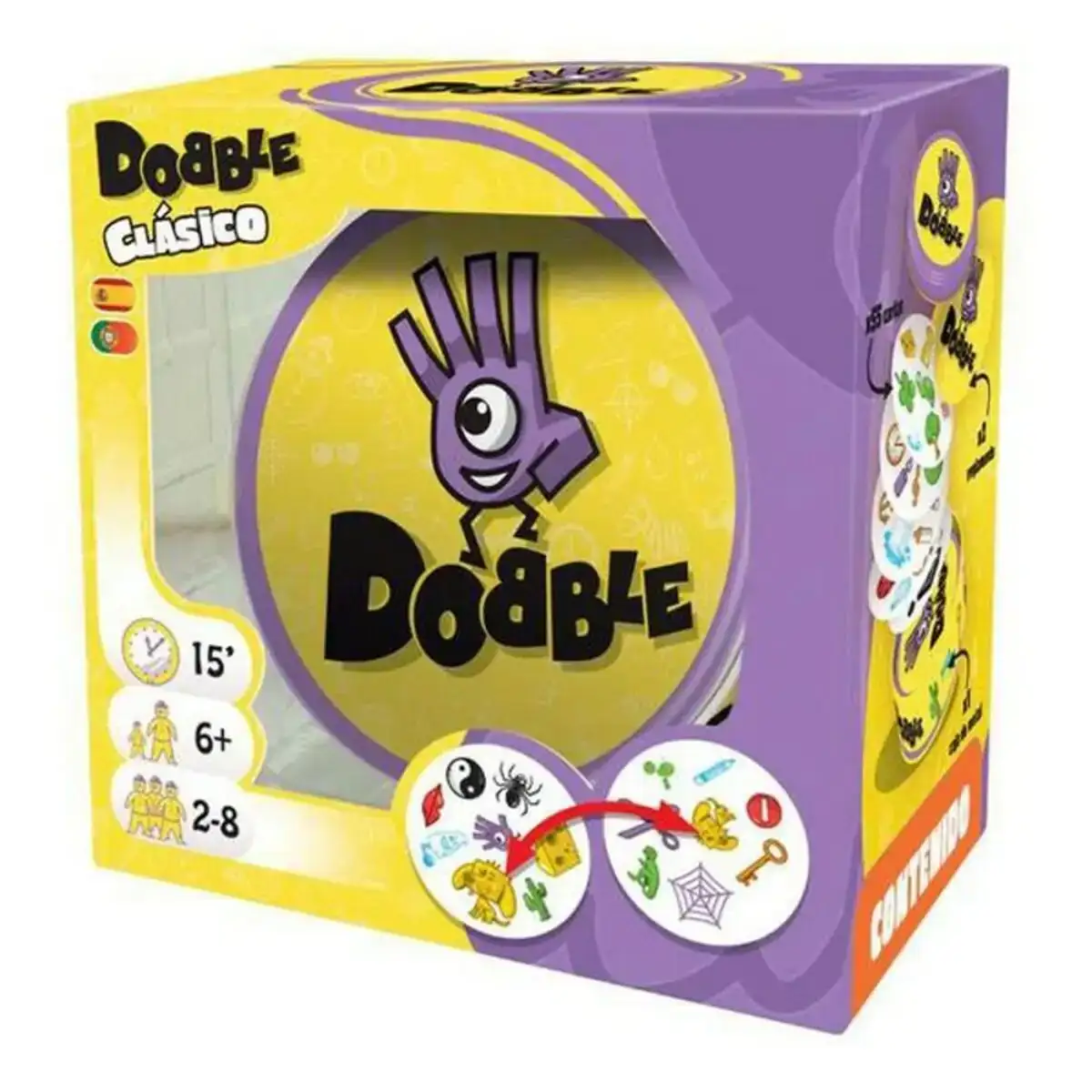 Jeu de societe dobble clasico asmodee 57 es pt _6425. DIAYTAR COTE D'IVOIRE - Là où Chaque Achat Contribue à un Rêve. Naviguez à travers notre boutique en ligne et soutenez des artisans talentueux tout en acquérant des trésors.