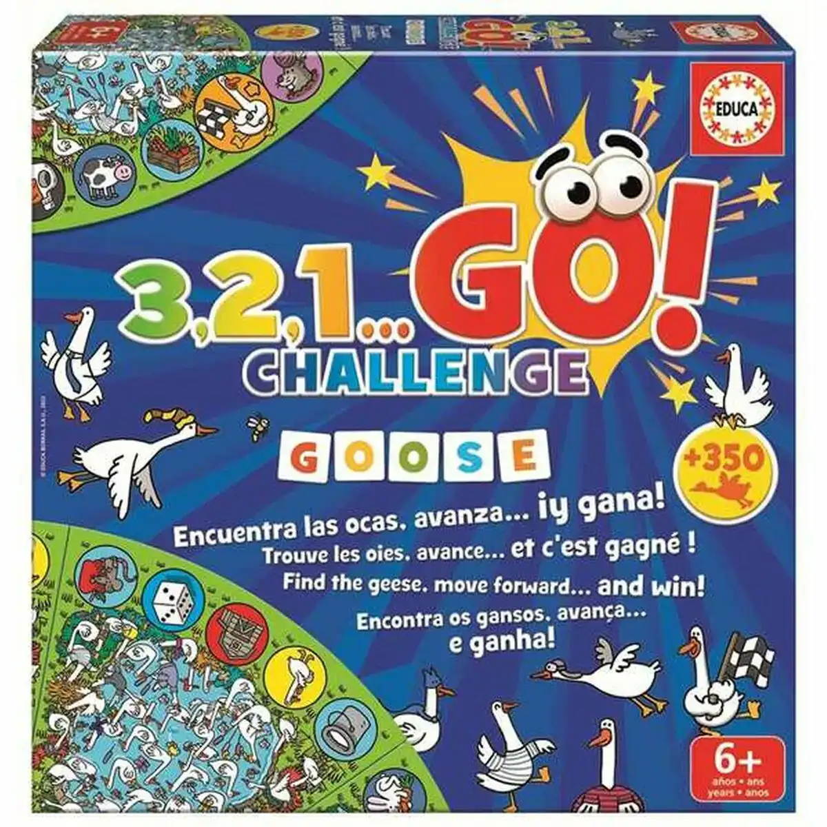 Jeu de societe educa 3 2 1 go 6 ans_3538. DIAYTAR COTE D'IVOIRE - Là où Chaque Produit Évoque une Émotion. Parcourez notre catalogue et choisissez des articles qui vous touchent et qui enrichissent votre expérience.