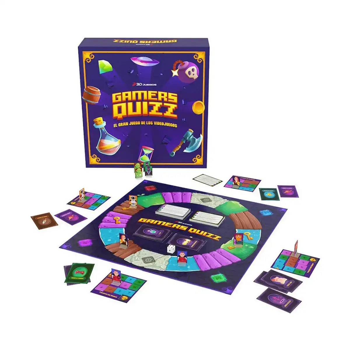 Jeu de societe gamers quizz es _4119. DIAYTAR COTE D'IVOIRE - Où l'Élégance Rencontre l'Authenticité. Naviguez à travers notre boutique en ligne et choisissez des produits qui incarnent le style et la tradition du Côte d'Ivoire.