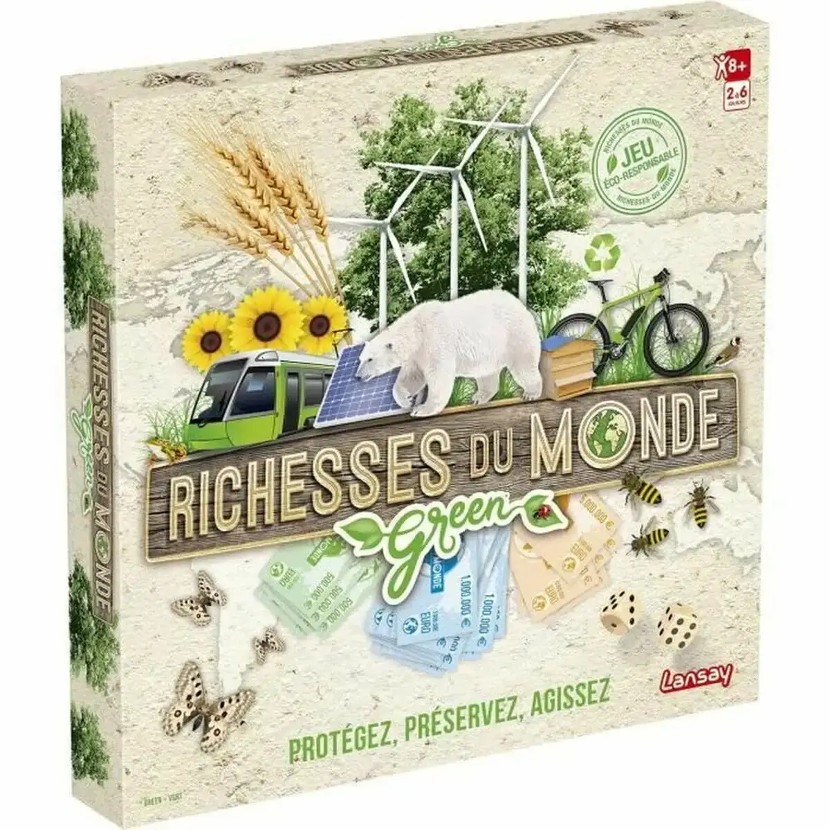 Jeu de societe lansay wealths of the green world fr _2783. Bienvenue chez DIAYTAR COTE D'IVOIRE - Où Chaque Produit a son Âme. Découvrez notre gamme et choisissez des articles qui résonnent avec votre personnalité et vos valeurs.