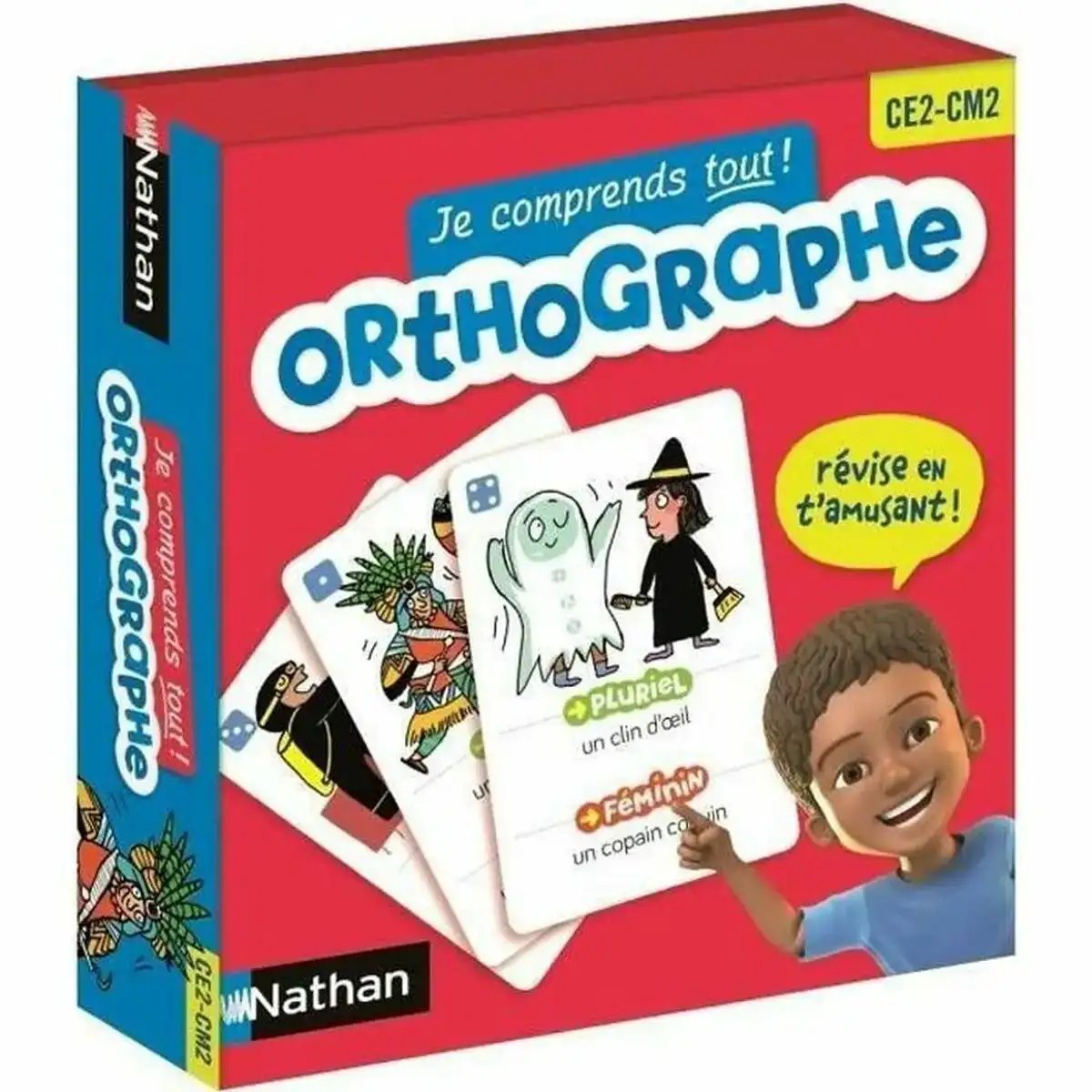 Jeu de societe nathan 31311 multicouleur francais _1392. DIAYTAR COTE D'IVOIRE - Où Choisir Devient un Acte de Découverte. Découvrez notre gamme et choisissez des produits qui éveillent votre curiosité et élargissent vos horizons.