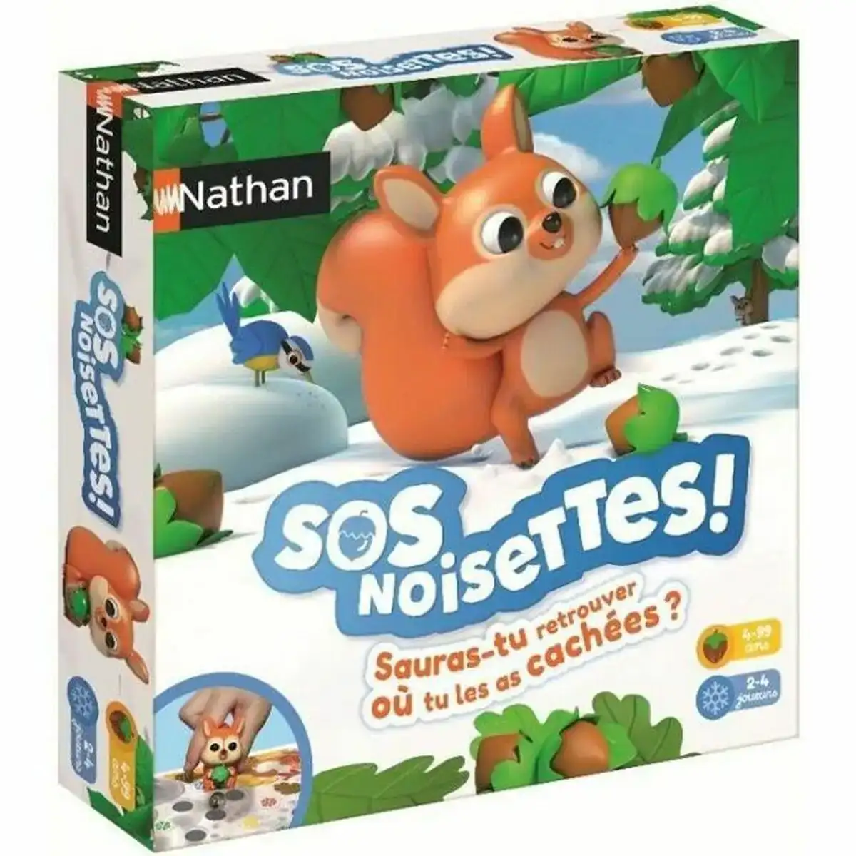 Jeu de societe nathan sos noisettes fr _7014. Bienvenue sur DIAYTAR COTE D'IVOIRE - Là où le Shopping Devient une Aventure. Explorez notre catalogue et dénichez des trésors qui élargiront votre horizon shopping.