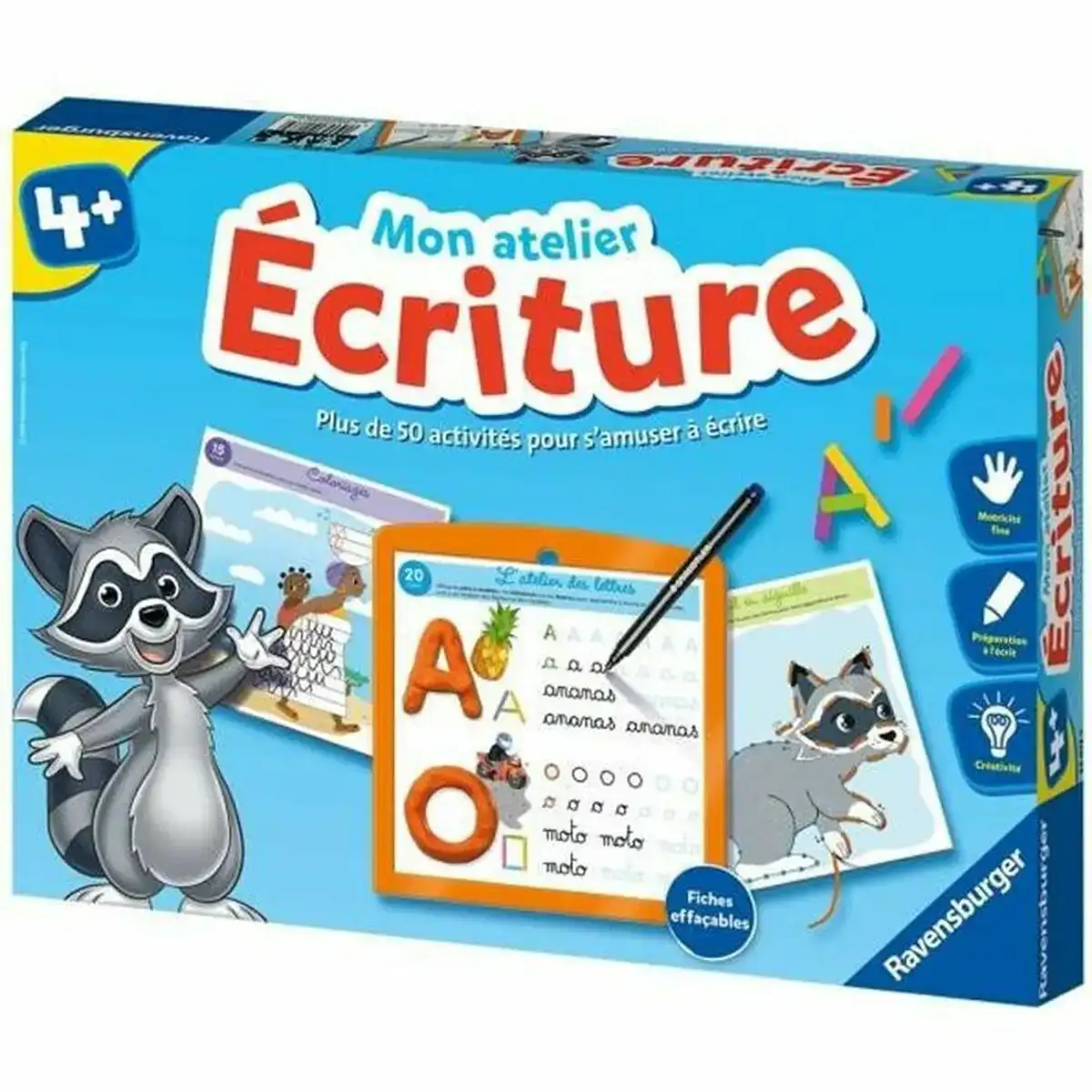 Jeu de societe ravensburger my writing workshop fr multicouleur francais _3076. DIAYTAR COTE D'IVOIRE - Où Chaque Produit a son Histoire. Découvrez notre gamme de produits, chacun portant en lui le récit de l'artisanat et de la passion, pour vous offrir une expérience de shopping authentique.