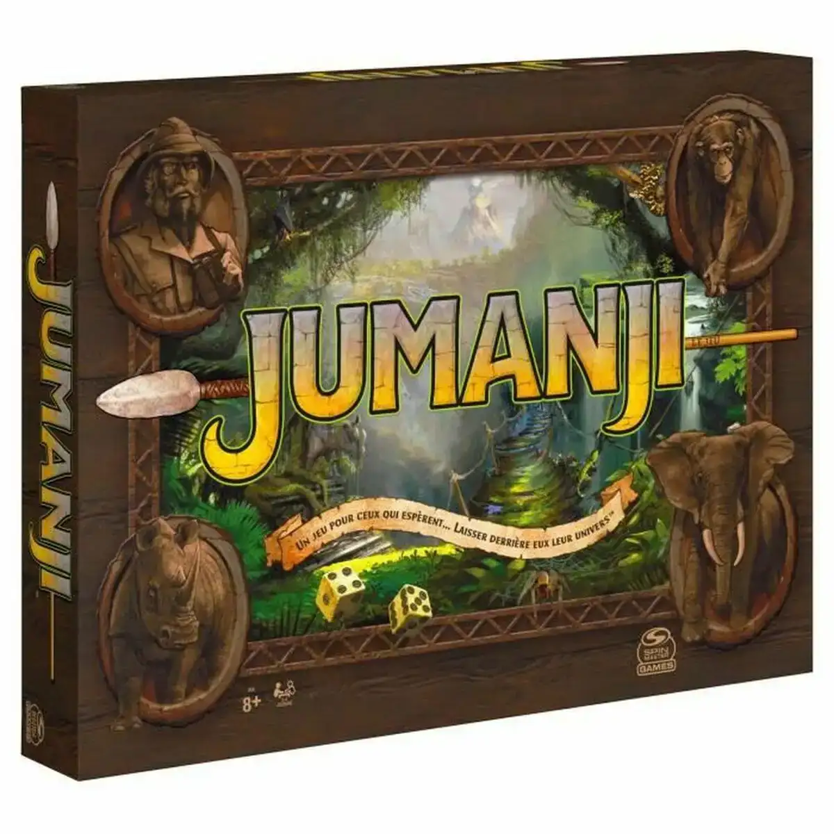 Jeu de societe spin master jumanji francais fr _9044. DIAYTAR COTE D'IVOIRE - Là où la Beauté Rencontre la Fonctionnalité. Parcourez notre sélection pour trouver des produits qui allient esthétique et praticité, pour un quotidien sublimé.
