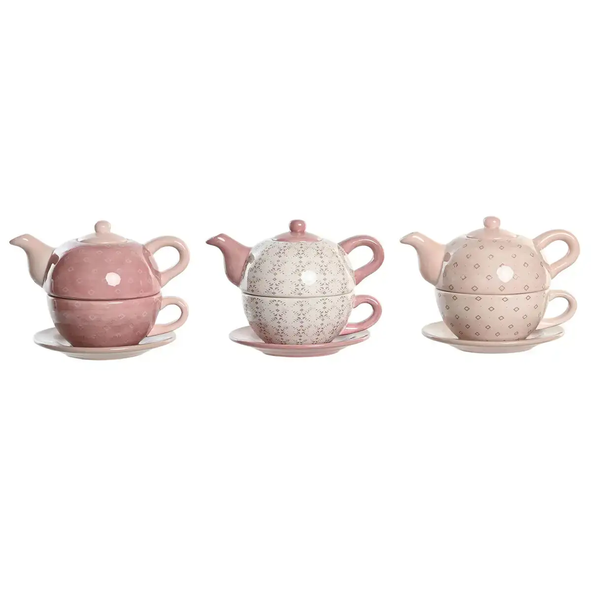 Jeu de theiere dkd home decor rose blanc 750 ml dolomite 3 unites _3620. Bienvenue chez DIAYTAR COTE D'IVOIRE - Votre Porte d'Accès à la Diversité. Découvrez notre boutique en ligne et choisissez parmi une pléthore d'articles qui célèbrent la richesse culturelle du Côte d'Ivoire et au-delà.