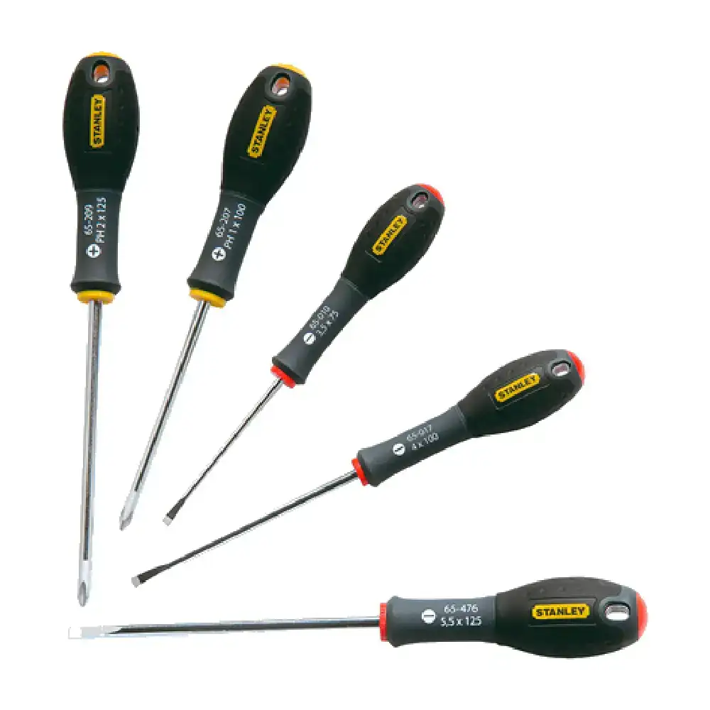 Jeu de tournevis stanley 5 pcs _4746. DIAYTAR COTE D'IVOIRE - Là où l'Élégance Devient un Mode de Vie. Naviguez à travers notre gamme et choisissez des produits qui apportent une touche raffinée à votre quotidien.