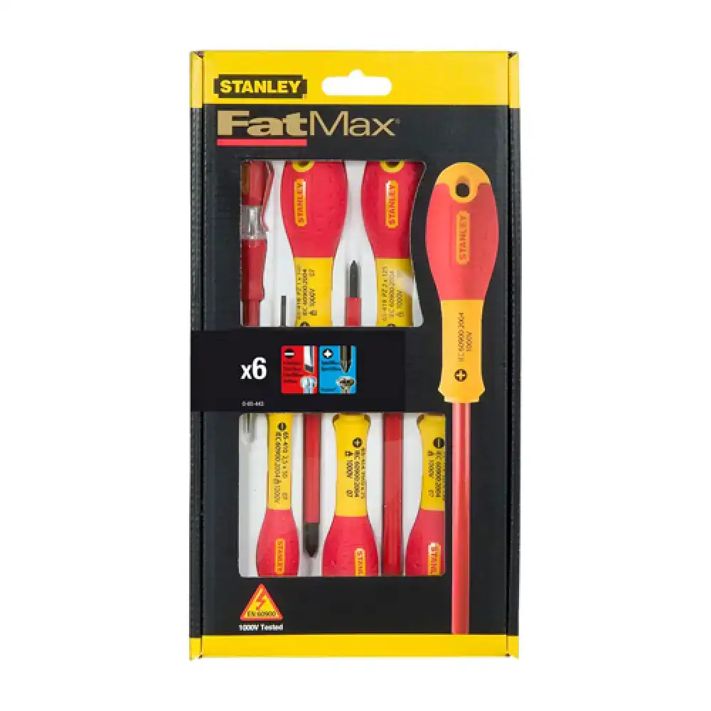 Jeu de tournevis stanley 6 pcs _9715. DIAYTAR COTE D'IVOIRE - Votre Passage vers l'Exceptionnel. Naviguez à travers notre sélection minutieuse et découvrez des articles qui apportent une touche spéciale à chaque instant de votre vie.