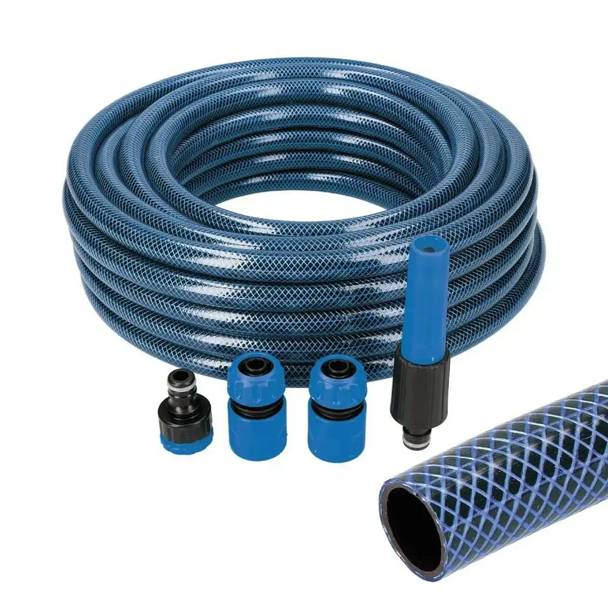 Jeu de tuyaux avec accessoires edm bleu 20 mm x 25 m 5 8 _4473. Bienvenue sur DIAYTAR COTE D'IVOIRE - Où Chaque Produit a son Charme. Explorez notre sélection minutieuse et trouvez des articles qui vous séduisent et vous inspirent.