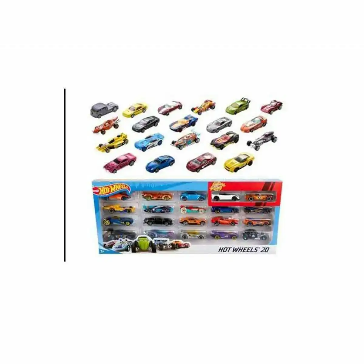 Jeu de vehicules hot wheels h7045_3192. DIAYTAR COTE D'IVOIRE - Votre Passage Vers l'Excellence Shopping. Découvrez un catalogue en ligne qui offre une expérience d'achat exceptionnelle, avec des produits soigneusement sélectionnés pour satisfaire tous les goûts.