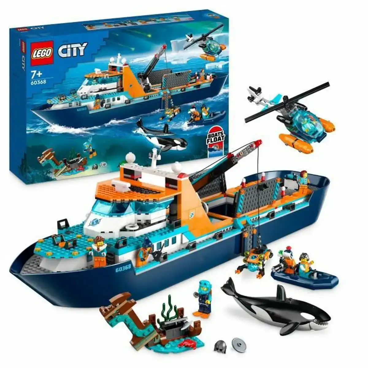 Jeu de vehicules lego 60368_8675. DIAYTAR COTE D'IVOIRE - Votre Destination Shopping Authentique. Explorez notre boutique en ligne et découvrez des trésors qui reflètent l'âme du Côte d'Ivoire, pour une expérience shopping unique.