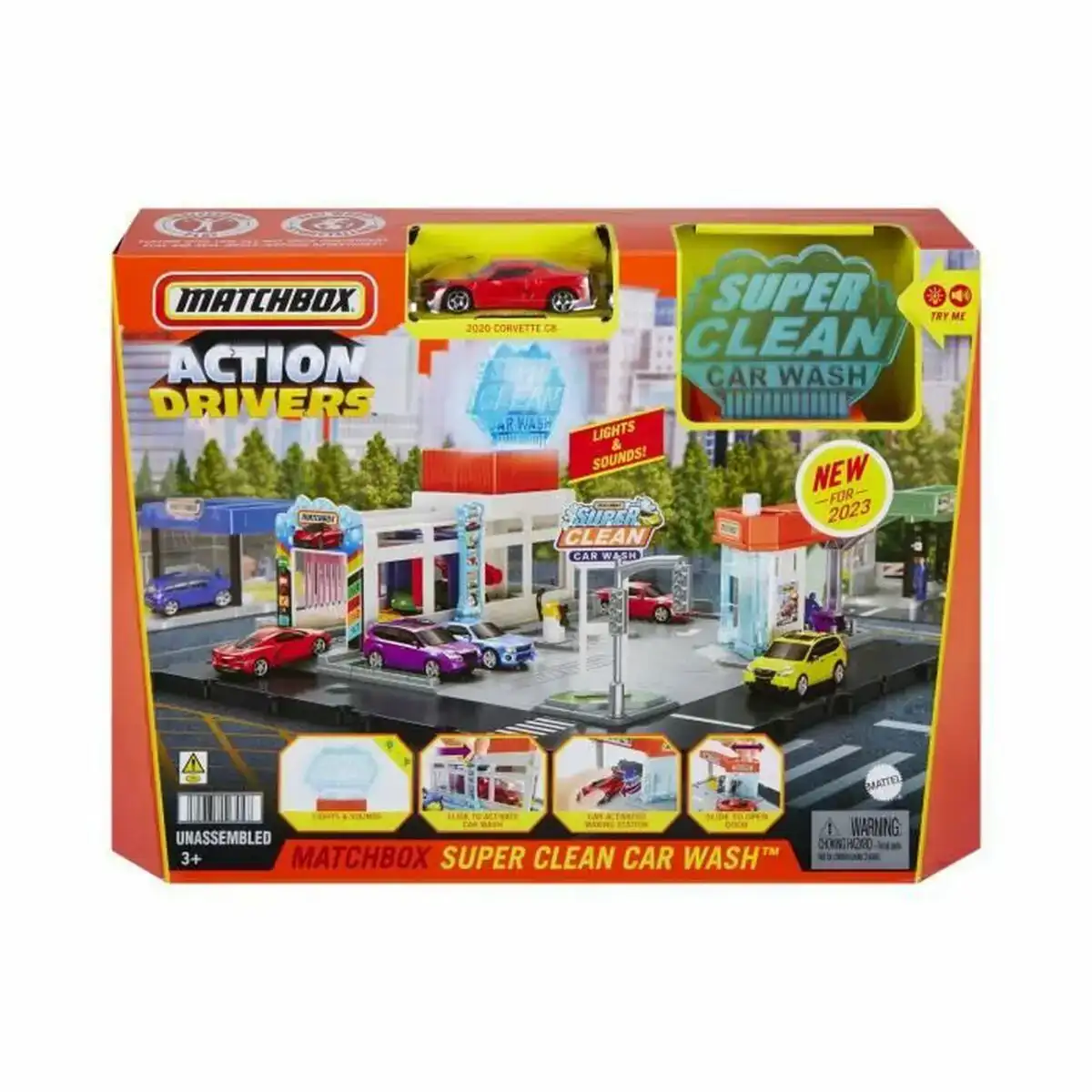 Jeu de vehicules matchbox action drivers super clean car wash_2578. Bienvenue chez DIAYTAR COTE D'IVOIRE - Où Chaque Achat est un Geste d'Amour. Découvrez notre sélection minutieuse et choisissez des articles qui témoignent de votre passion.