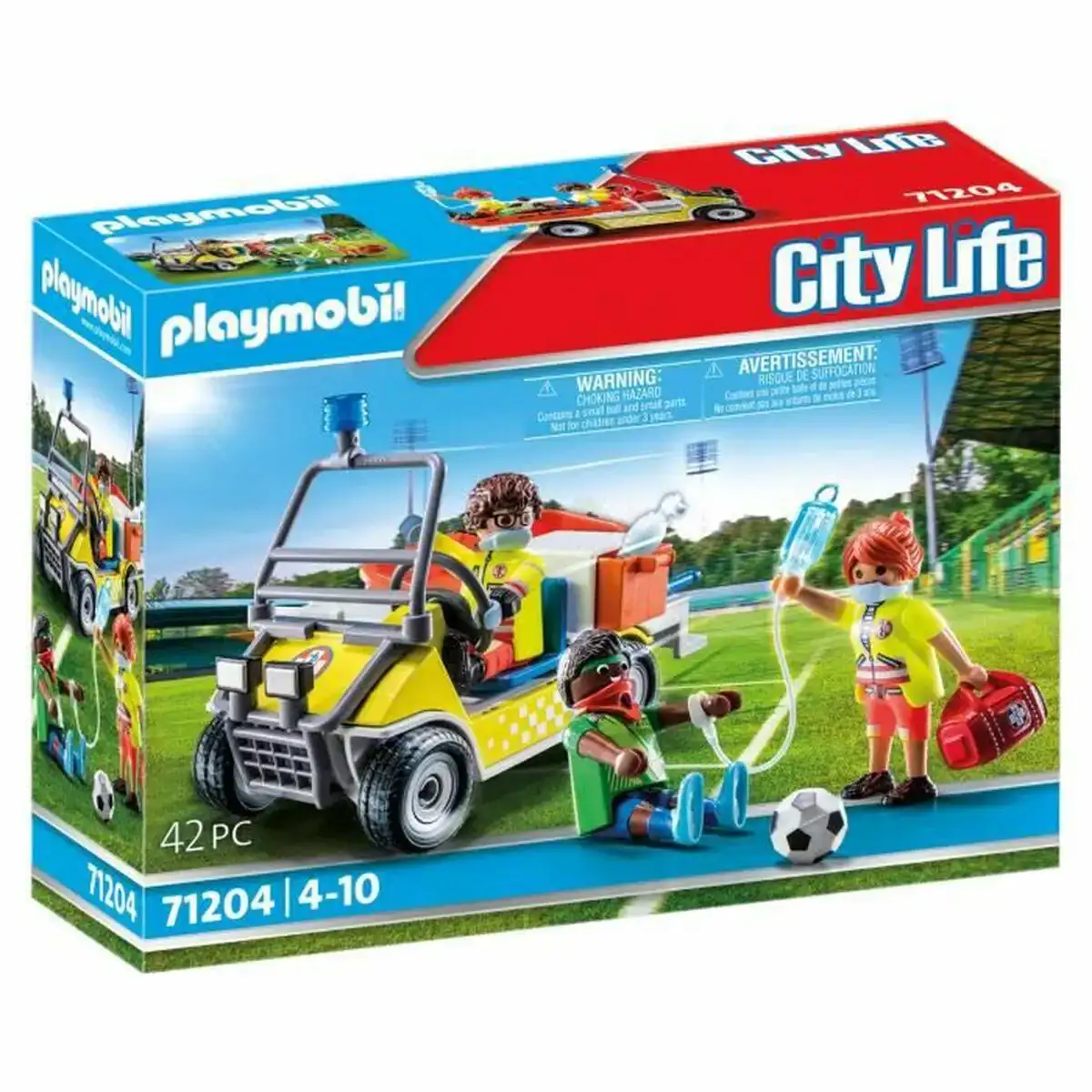 Jeu de vehicules playmobil 71204 joueur de football 42 pieces_7304. DIAYTAR COTE D'IVOIRE - Votre Passage vers la Découverte. Explorez notre boutique en ligne pour trouver des trésors qui vous attendent, du traditionnel à l'avant-garde.