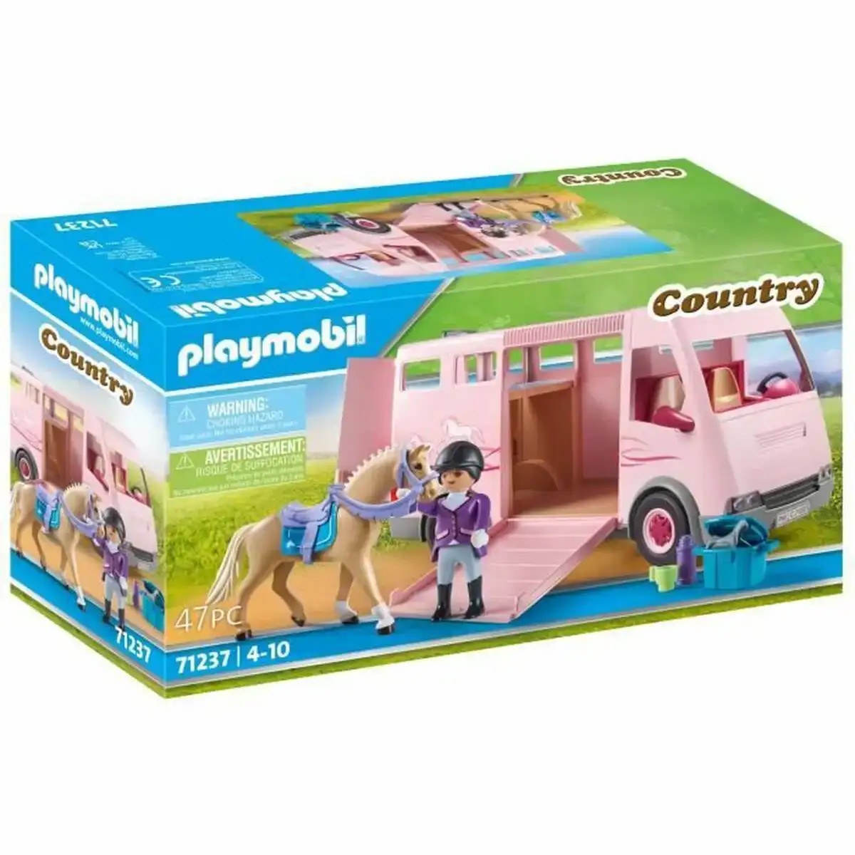 Jeu de vehicules playmobil 71237 cheval 47 pieces_9779. DIAYTAR COTE D'IVOIRE - Votre Plateforme Shopping Engagée. Explorez notre catalogue et choisissez des produits qui reflètent notre dévouement envers la qualité et la satisfaction du client.