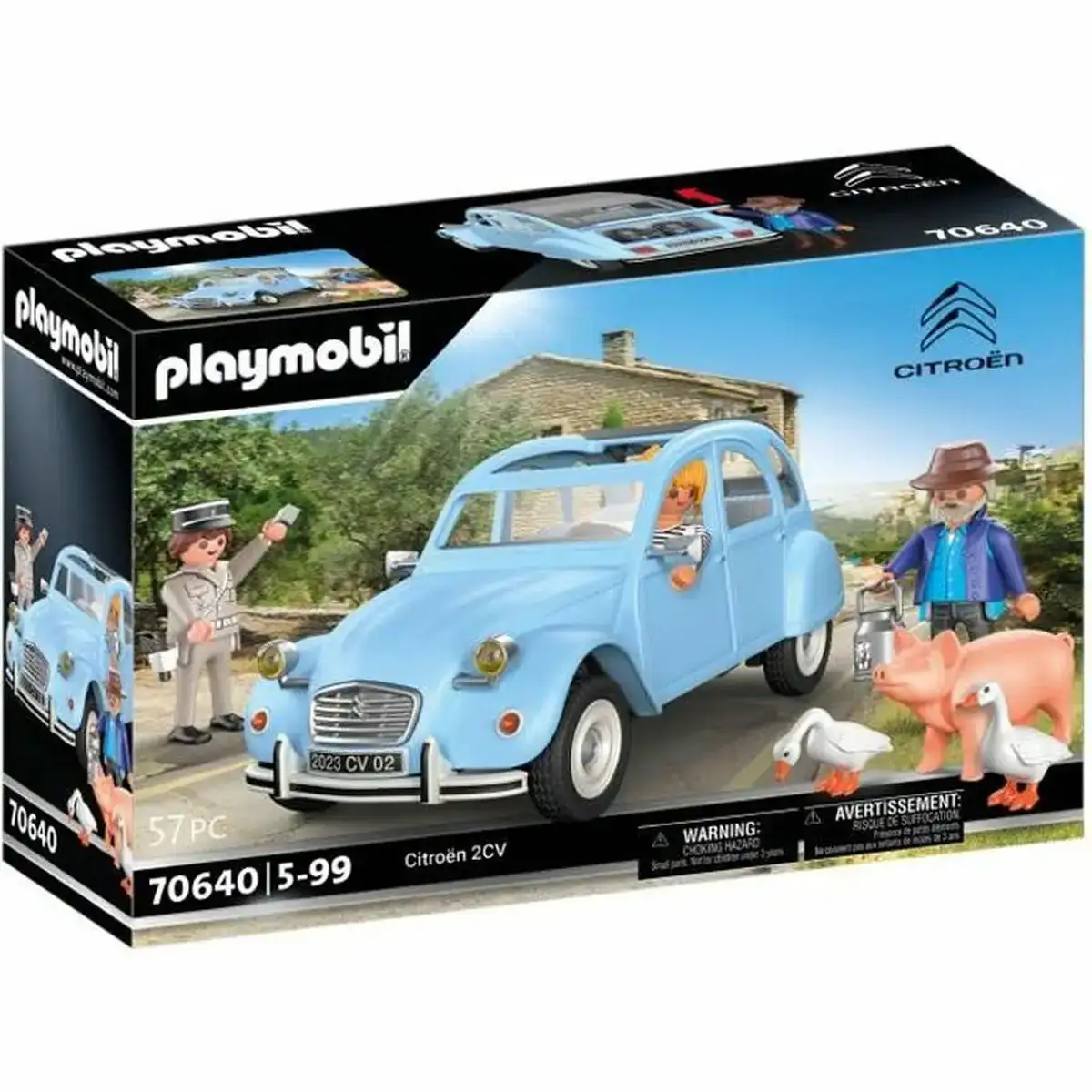 Jeu de vehicules playmobil citroen 2cv 70646 voiture bleu 57 pieces_1811. Découvrez DIAYTAR COTE D'IVOIRE - Là où le Choix Rencontre la Qualité. Parcourez notre gamme diversifiée et choisissez parmi des produits conçus pour exceller dans tous les aspects de votre vie.