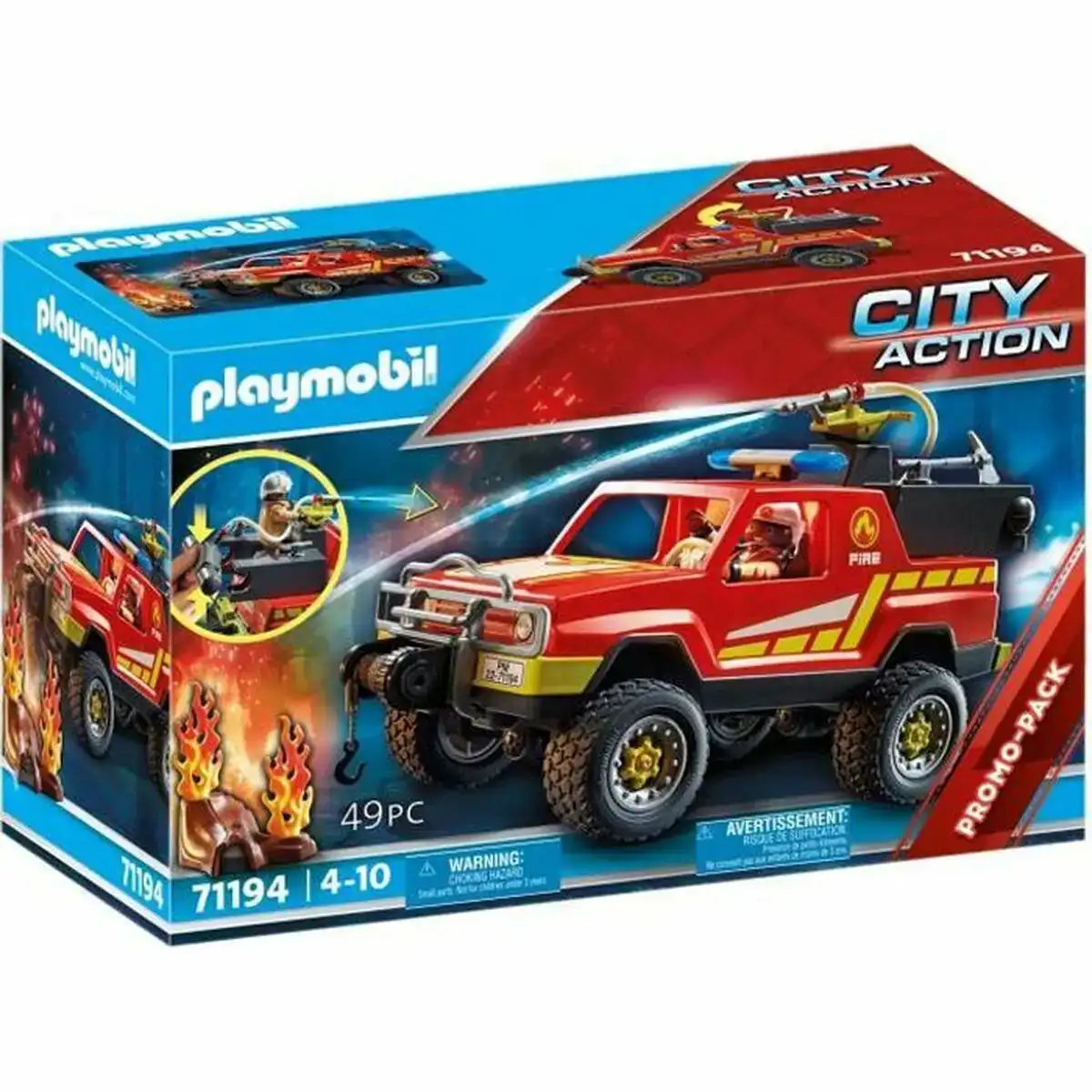 Jeu de vehicules playmobil city action pickup and firefighter 71194 49 pieces _8975. DIAYTAR COTE D'IVOIRE - Où Votre Shopping Prend Vie. Explorez notre boutique en ligne pour trouver des articles qui vous ressemblent et qui ajoutent de l'éclat à votre quotidien.