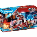 Jeu de vehicules playmobil fire truck with ladder 70935 113 pieces _3590. DIAYTAR COTE D'IVOIRE - L'Art de Trouver ce que Vous Aimez. Plongez dans notre assortiment varié et choisissez parmi des produits qui reflètent votre style et répondent à vos besoins.