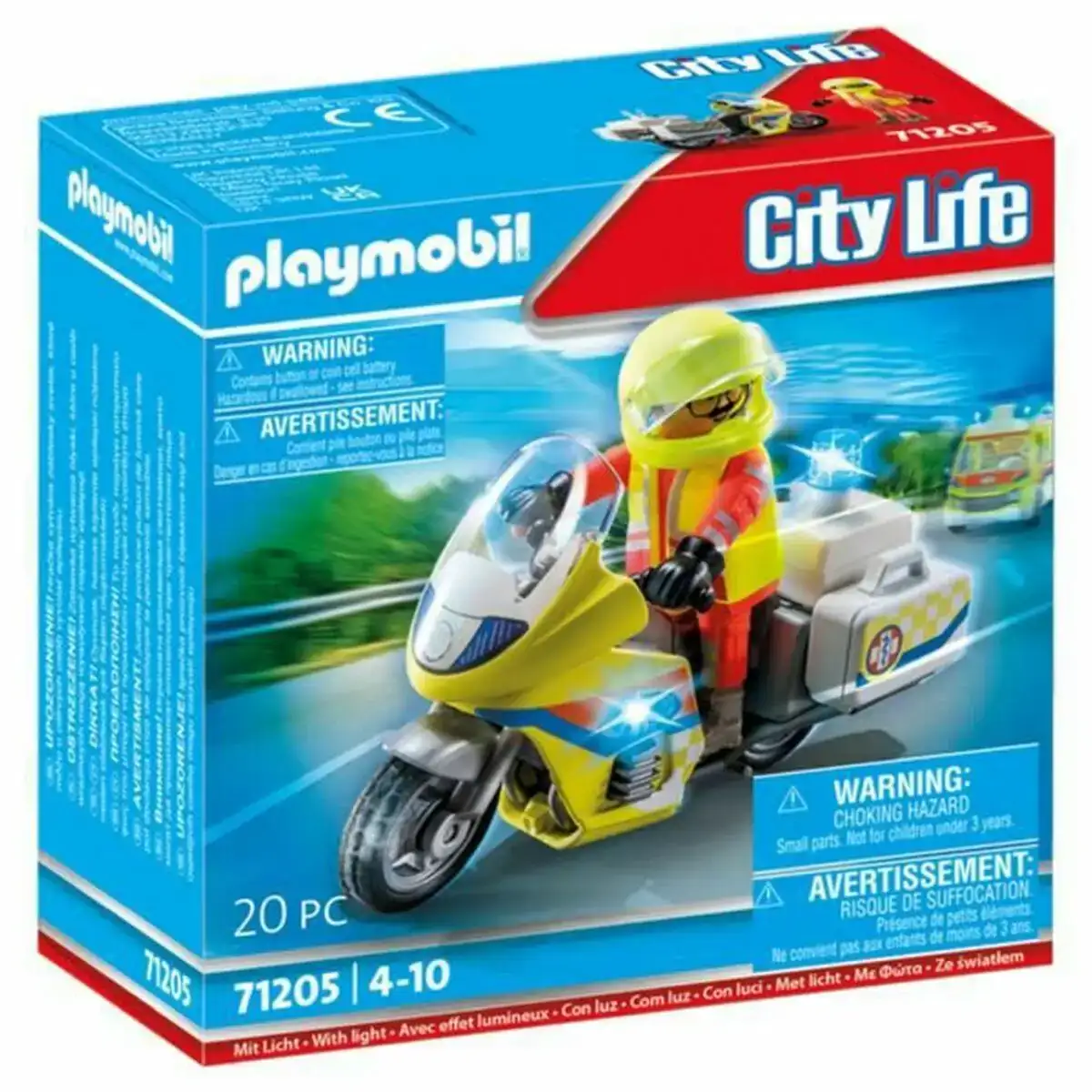 Jeu de vehicules playmobil motocyclette 20 pieces reconditionne a _3910. DIAYTAR COTE D'IVOIRE - Où la Tradition s'Harmonise avec le Moderne. Parcourez notre gamme diversifiée et choisissez des produits qui révèlent l'âme du Côte d'Ivoire.