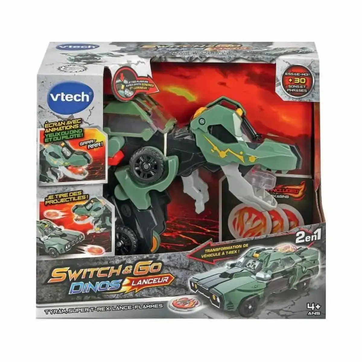 Jeu de vehicules vtech swich and go dinosaure_5691. DIAYTAR COTE D'IVOIRE - Où Choisir est un Acte de Création. Naviguez à travers notre plateforme et choisissez des produits qui complètent votre histoire personnelle.