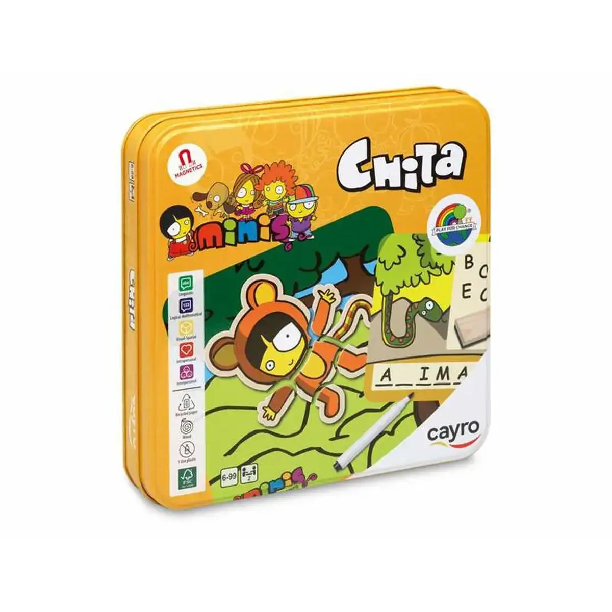 Jeu education enfant cayro chita 8 pieces_8098. DIAYTAR COTE D'IVOIRE - Là où le Shopping devient une Fête des Sens. Plongez dans notre univers et choisissez des produits qui éveillent votre goût pour l'esthétique et l'authenticité.