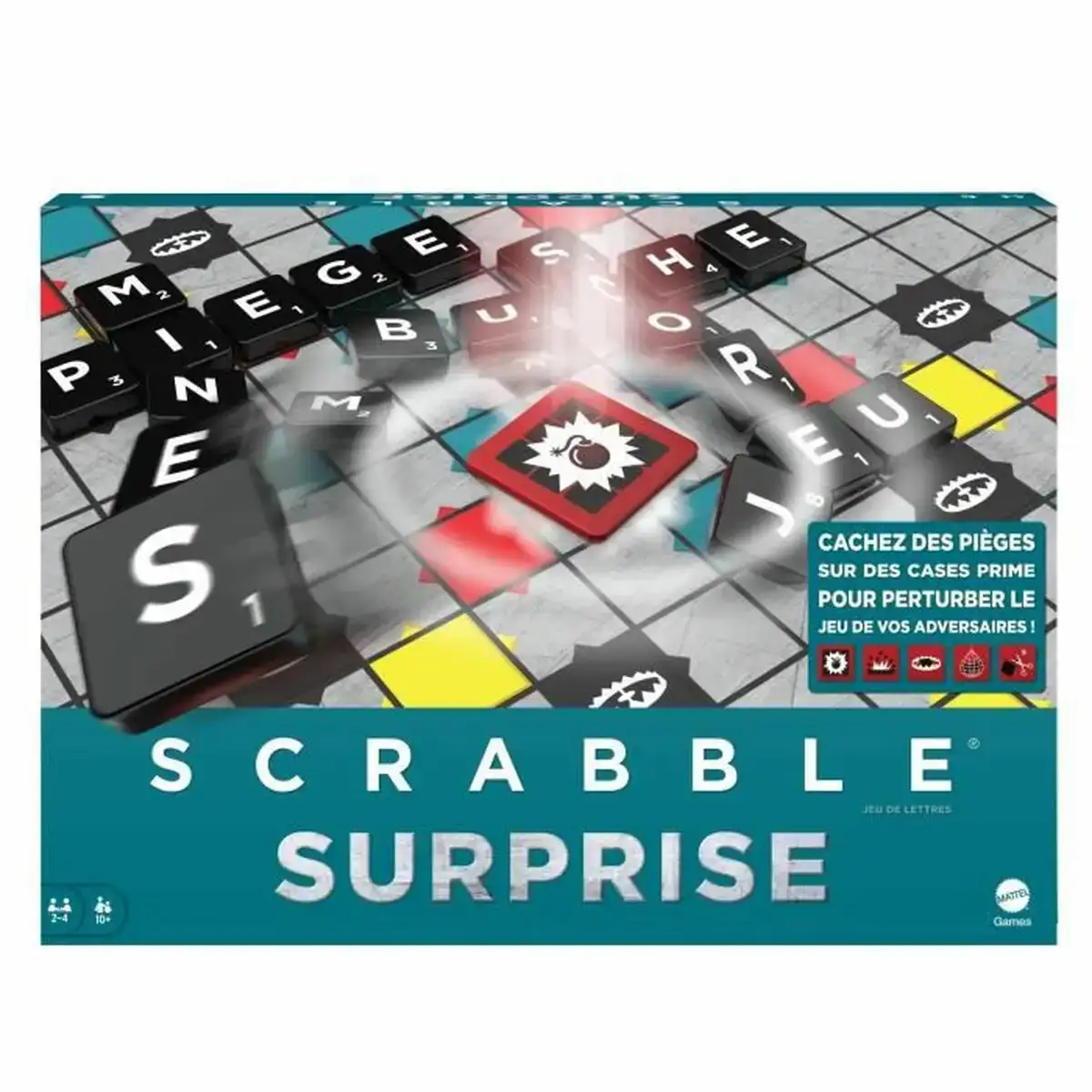 Jeu education enfant mattel scrabble surprise_2984. DIAYTAR COTE D'IVOIRE - Votre Escale Shopping incontournable. Explorez notre boutique en ligne et dénichez des trésors qui reflètent la richesse culturelle et la modernité du Côte d'Ivoire.