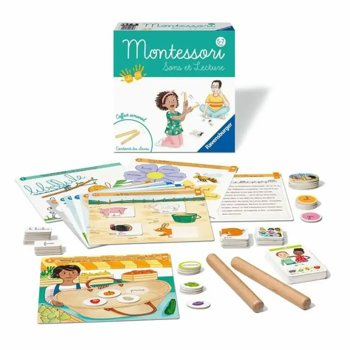 Jeu education enfant ravensburger montessori sounds and reading francais fr _3613. DIAYTAR COTE D'IVOIRE - L'Art de Vivre en Couleurs et en Styles. Parcourez notre sélection et trouvez des articles qui reflètent votre personnalité et votre goût pour la vie.