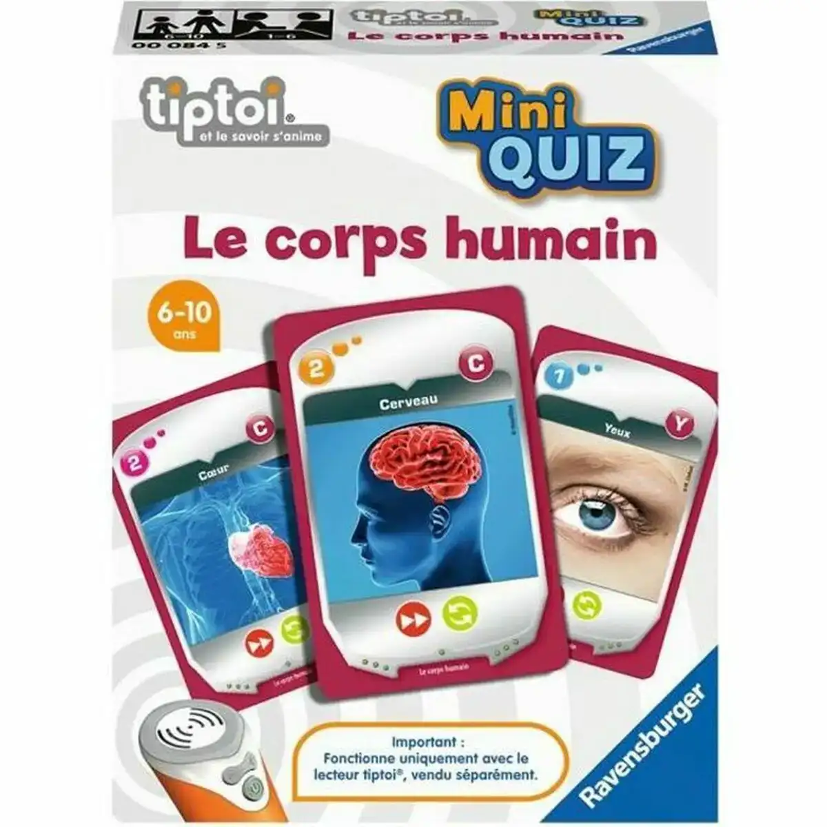 Jeu education enfant ravensburger the human body fr _5127. DIAYTAR COTE D'IVOIRE - Où Choisir Devient un Plaisir. Découvrez notre boutique en ligne et choisissez parmi une variété de produits qui satisferont tous vos besoins.