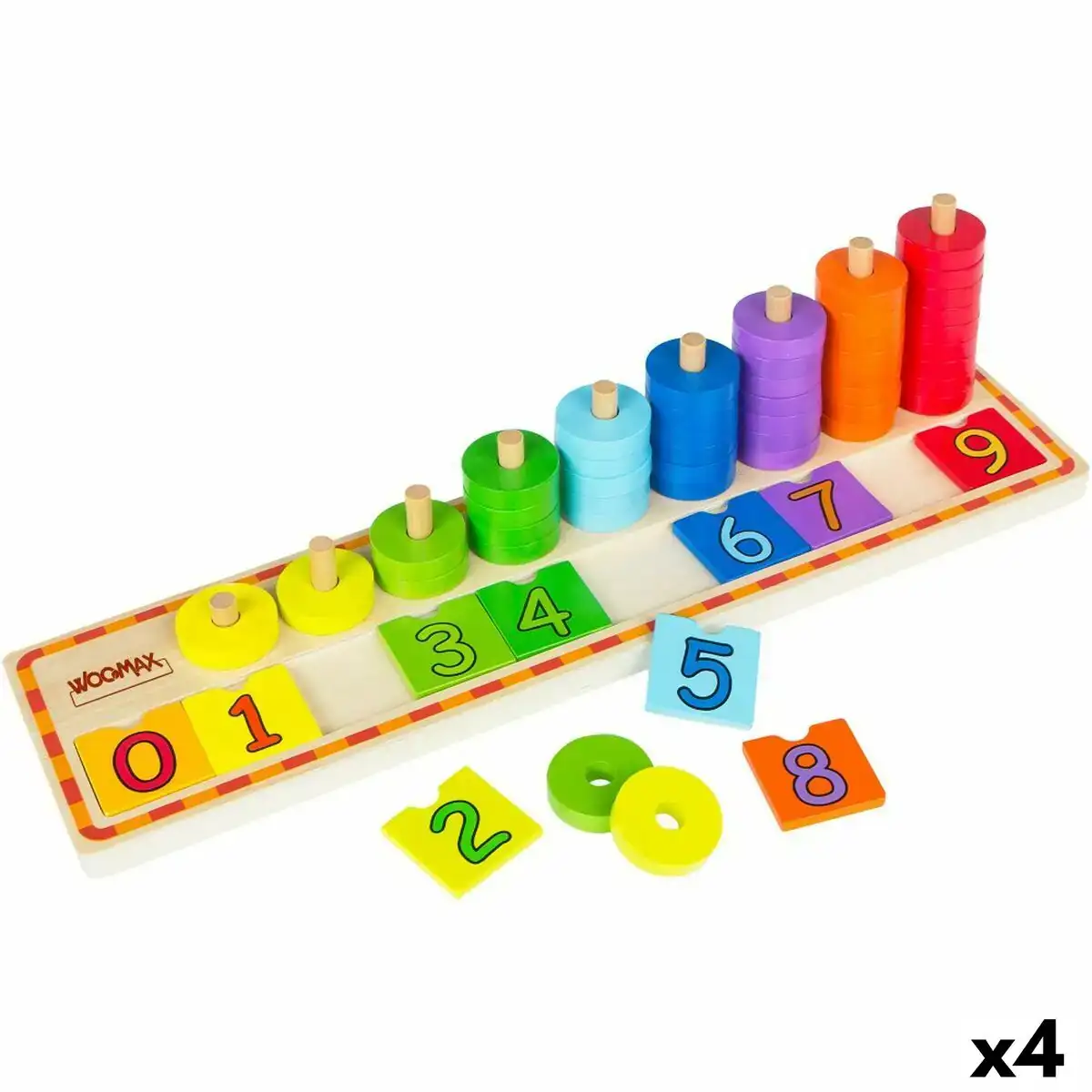Jeu education enfant woomax numeros 43 x 11 x 11 cm 56 pieces 4 unites_8197. DIAYTAR COTE D'IVOIRE - Où la Mode et le Confort se Rencontrent. Plongez dans notre univers de produits et trouvez des articles qui vous habillent avec style et aisance.
