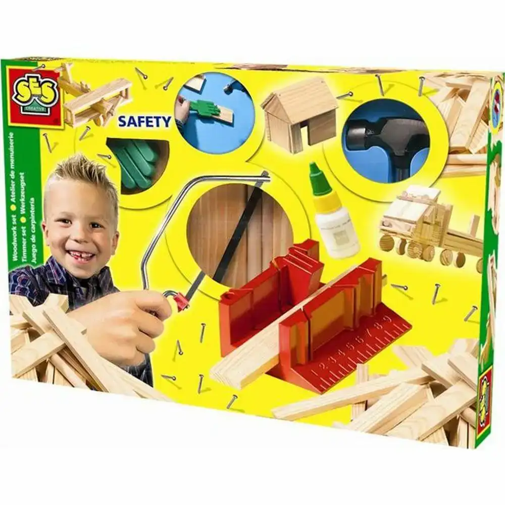 Jeu en bois ses creative joinery workshop bois 29 pieces _8807. Entrez dans le Monde de DIAYTAR COTE D'IVOIRE - Où Chaque Article Raconte une Histoire Unique. Explorez notre boutique en ligne pour dénicher des trésors qui incarnent l'âme du Côte d'Ivoire.