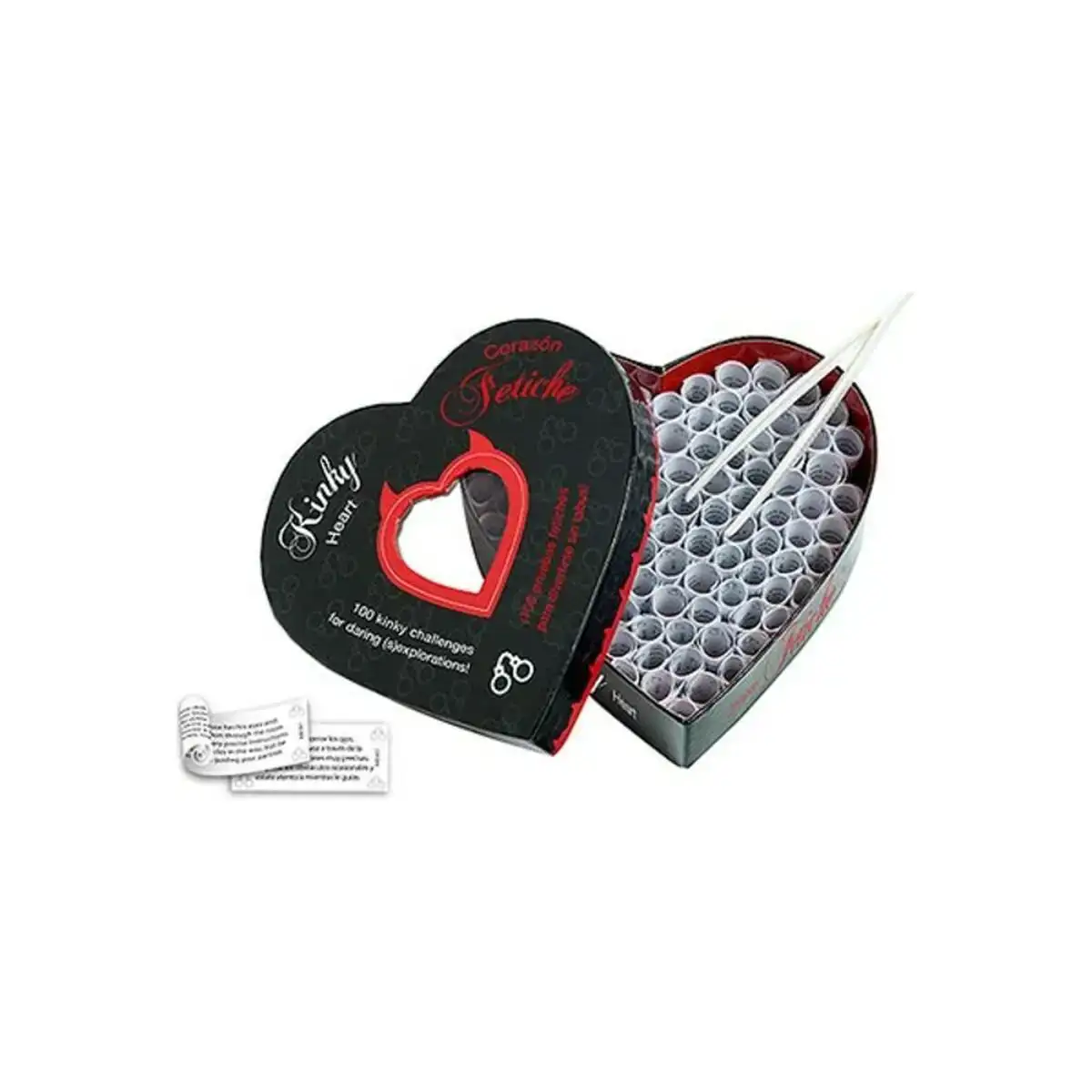 Jeu erotique tease please kinky heart_8124. DIAYTAR COTE D'IVOIRE - Votre Destination Shopping pour Tous. Parcourez notre boutique en ligne et découvrez une variété de produits pour satisfaire tous vos besoins et désirs.