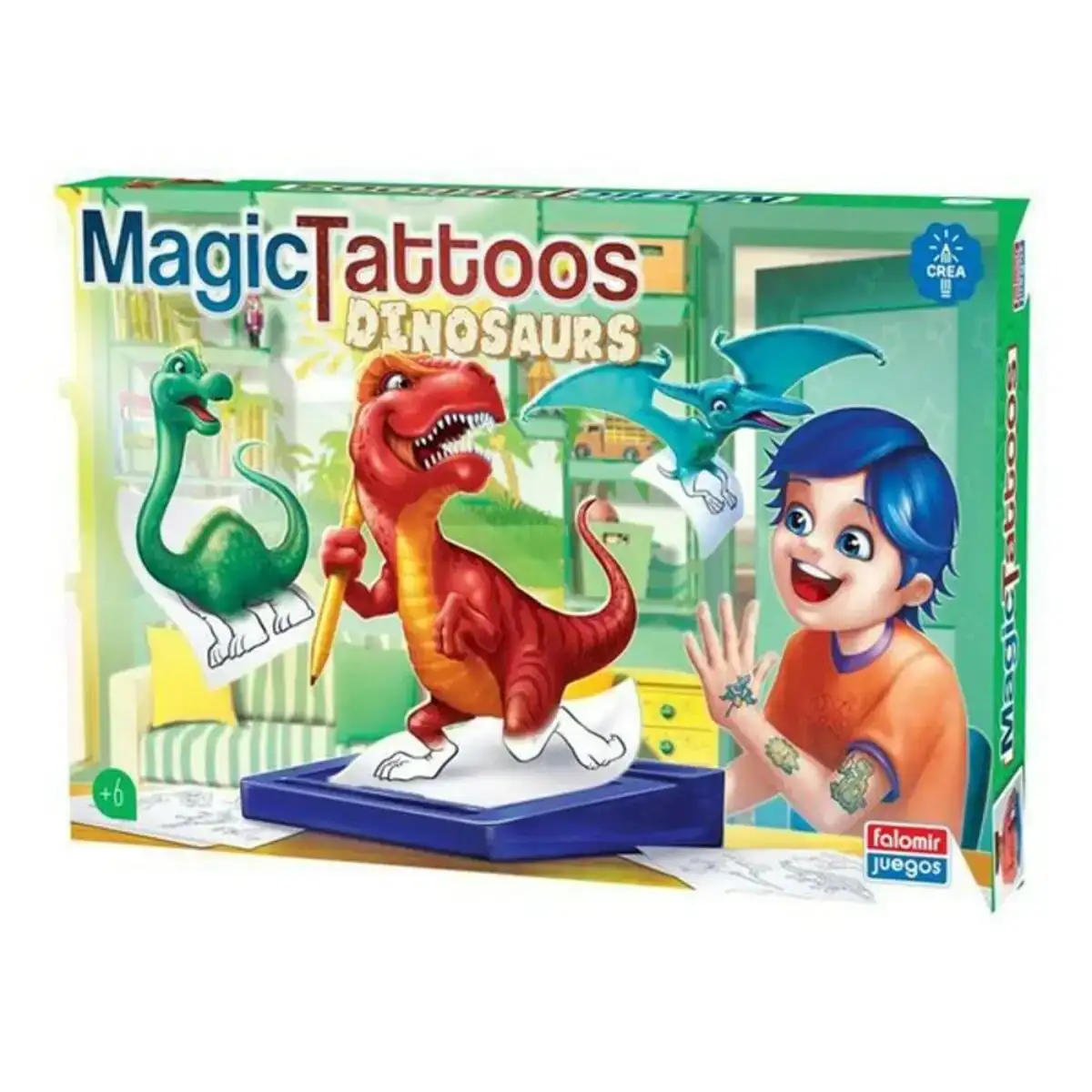 Jeu magic tatoos falomir dinosaures es _3236. Entrez dans le Monde de DIAYTAR COTE D'IVOIRE - Où Chaque Produit Raconte une Histoire Unique. Explorez notre sélection et laissez-vous transporter par des récits à travers les articles que vous choisissez.
