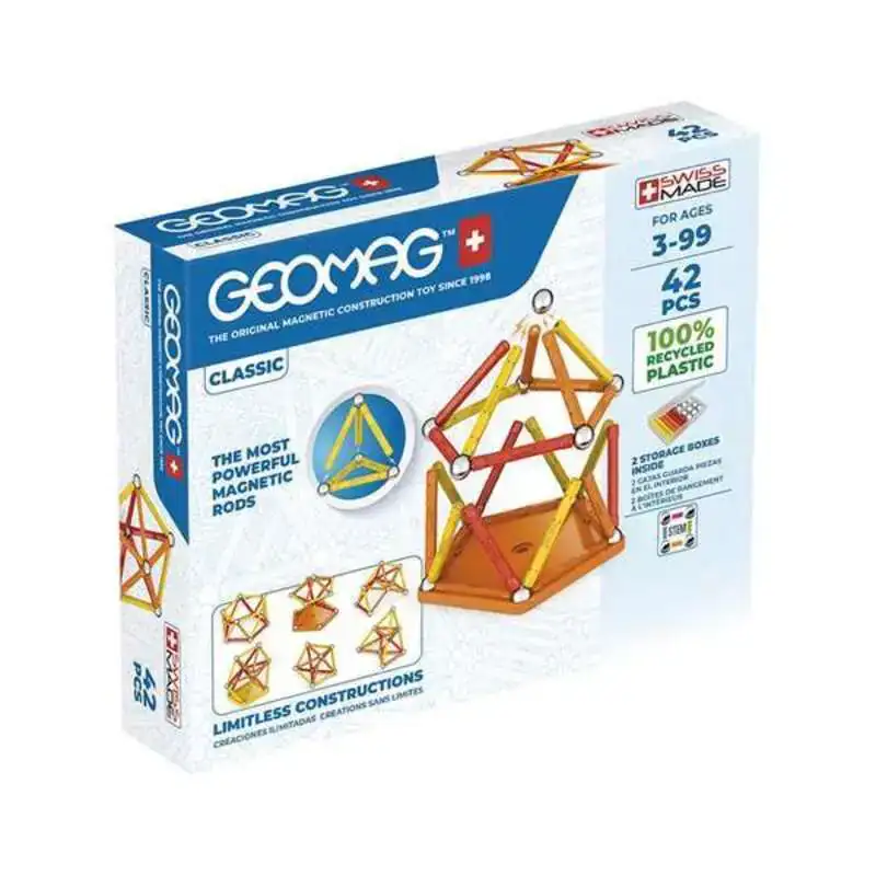 Jeu magnetique geomag 42 pcs _7430. DIAYTAR COTE D'IVOIRE - Là où Chaque Achat Contribue à un Rêve. Naviguez à travers notre boutique en ligne et soutenez des artisans talentueux tout en acquérant des trésors.