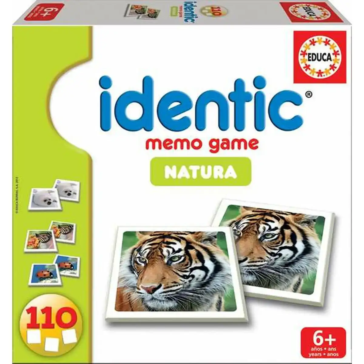 Jeu memory educa identic natura_6785. DIAYTAR COTE D'IVOIRE - Là où le Shopping devient une Fête des Sens. Plongez dans notre univers et choisissez des produits qui éveillent votre goût pour l'esthétique et l'authenticité.