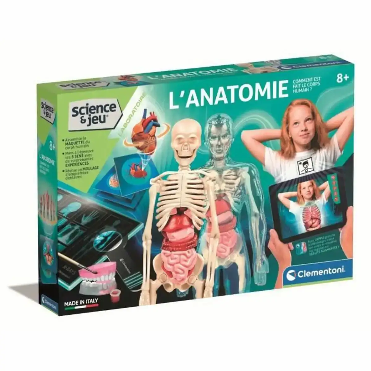 Jeu scientifique clementoni anatomy _5191. DIAYTAR COTE D'IVOIRE - Où Choisir Devient un Plaisir. Découvrez notre boutique en ligne et choisissez parmi une variété de produits qui satisferont tous vos besoins.