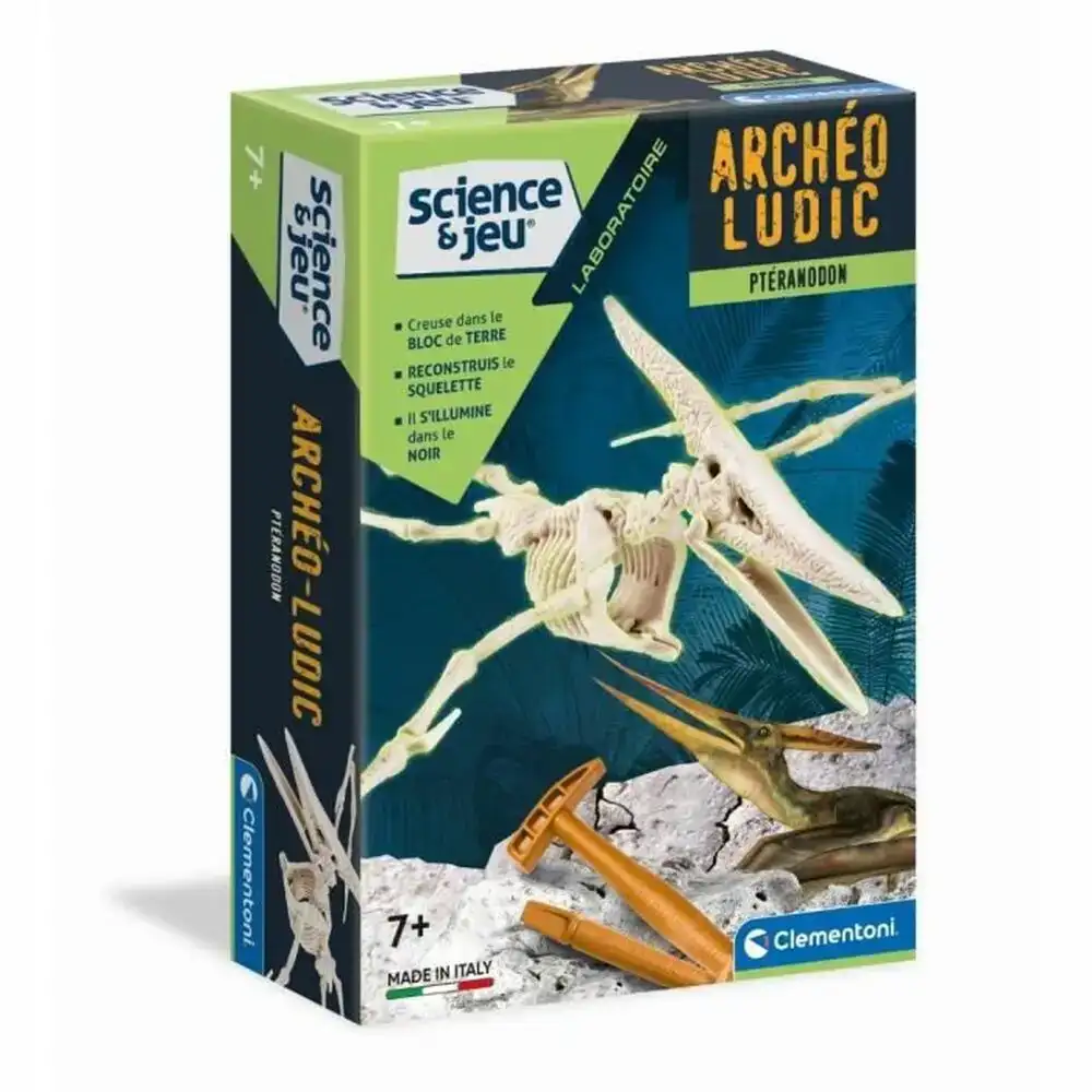 Jeu scientifique clementoni archeo ludic pteranodon fluorescent_8569. DIAYTAR COTE D'IVOIRE - Votre Passage vers l'Exceptionnel. Naviguez à travers notre sélection minutieuse et découvrez des articles qui apportent une touche spéciale à chaque instant de votre vie.