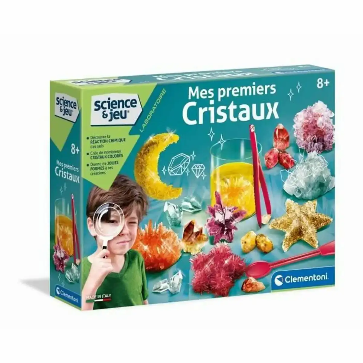 Jeu scientifique clementoni create your crystals_6126. DIAYTAR COTE D'IVOIRE - Où le Shopping est un Plaisir Engagé. Parcourez notre catalogue et choisissez des produits qui respectent vos valeurs et vos attentes.