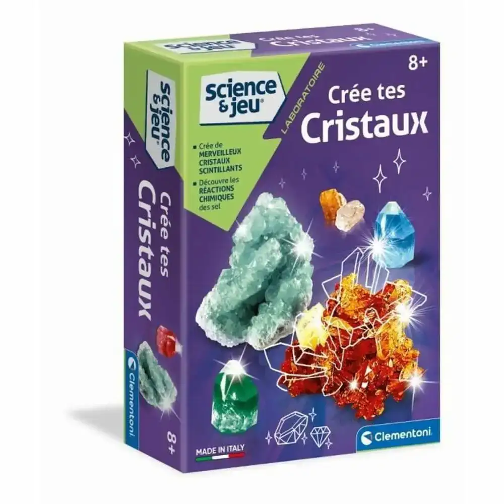 Jeu scientifique clementoni creates crystals fluorescent_3342. DIAYTAR COTE D'IVOIRE - Où Chaque Achat Raconte une Histoire. Parcourez notre boutique en ligne pour trouver des articles qui évoquent le savoir-faire et la tradition du Côte d'Ivoire.