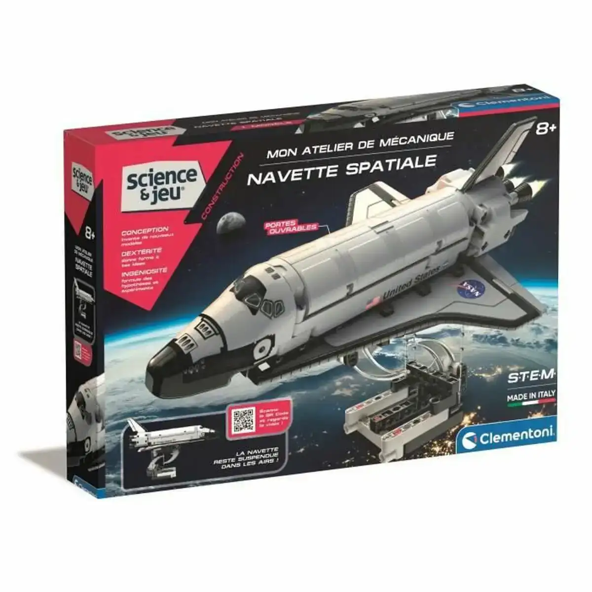 Jeu scientifique clementoni spaceship_1833. DIAYTAR COTE D'IVOIRE - Là où Chaque Produit est une Trouvaille Unique. Découvrez notre boutique en ligne et trouvez des articles qui vous distinguent par leur originalité.